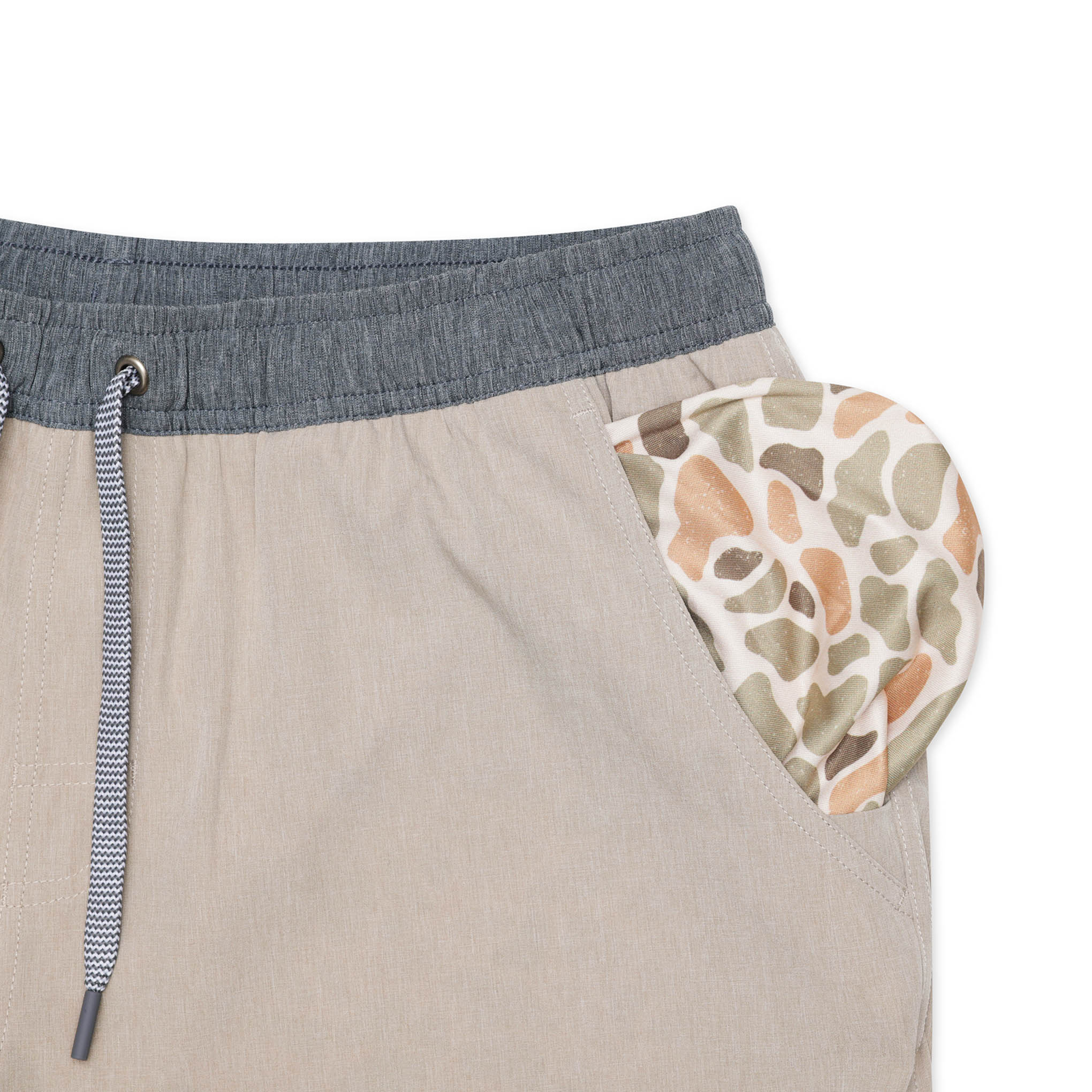 Athletic Short - Heather Khaki - Venado Camo Liner - Image 4