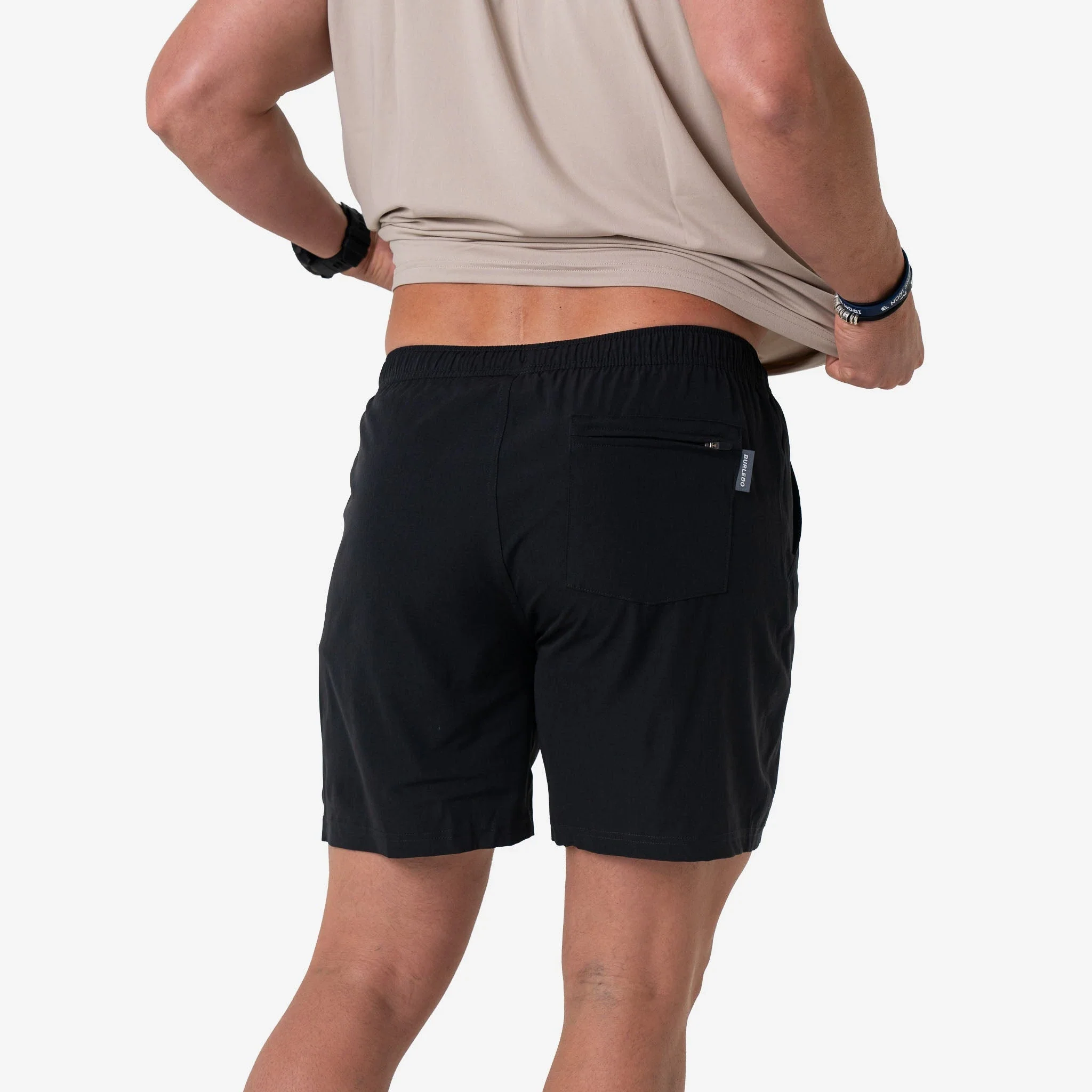 Athletic Short - Heather Black - Retro Duck Camo Liner - Image 4