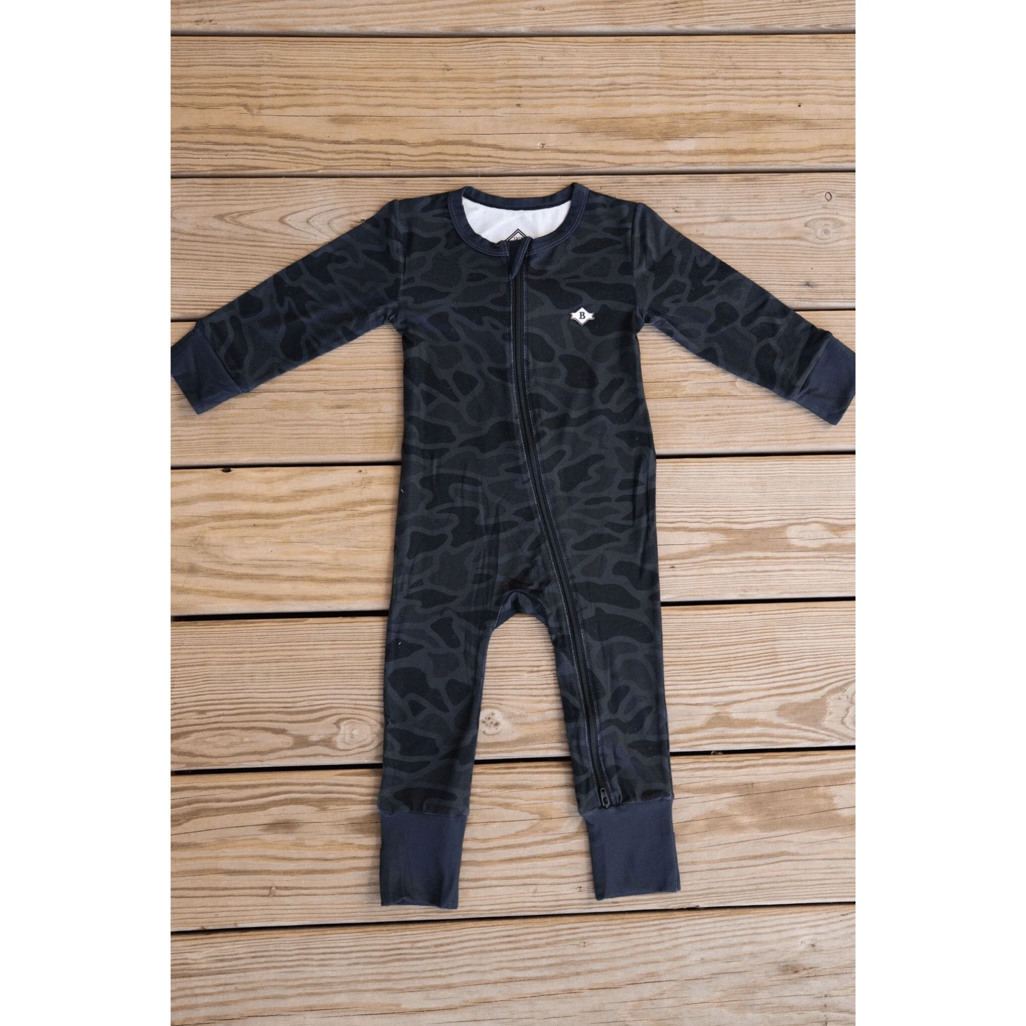 Baby Zip Up - Black Camo - Image 4