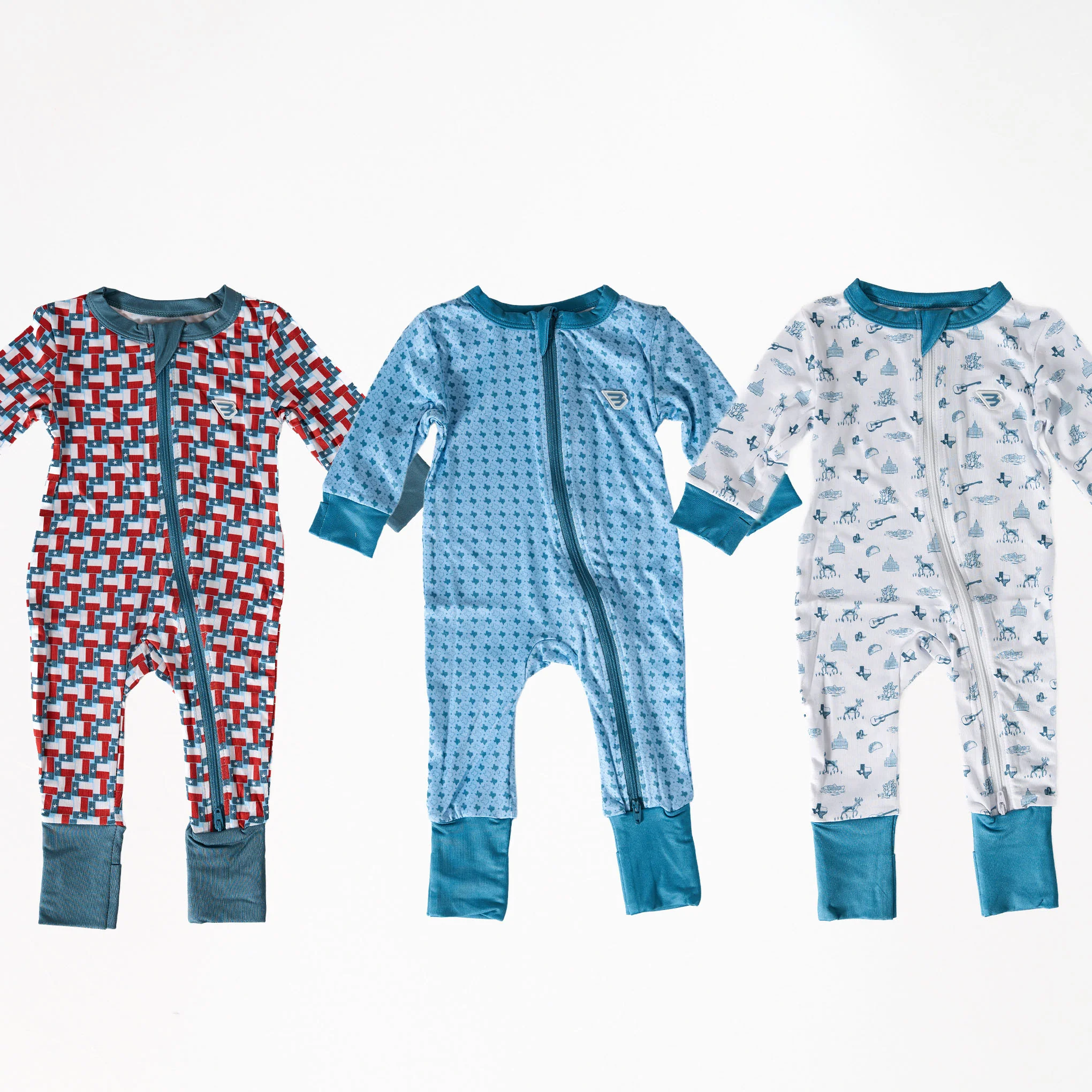 Baby Zip Up Bundle - Texas
