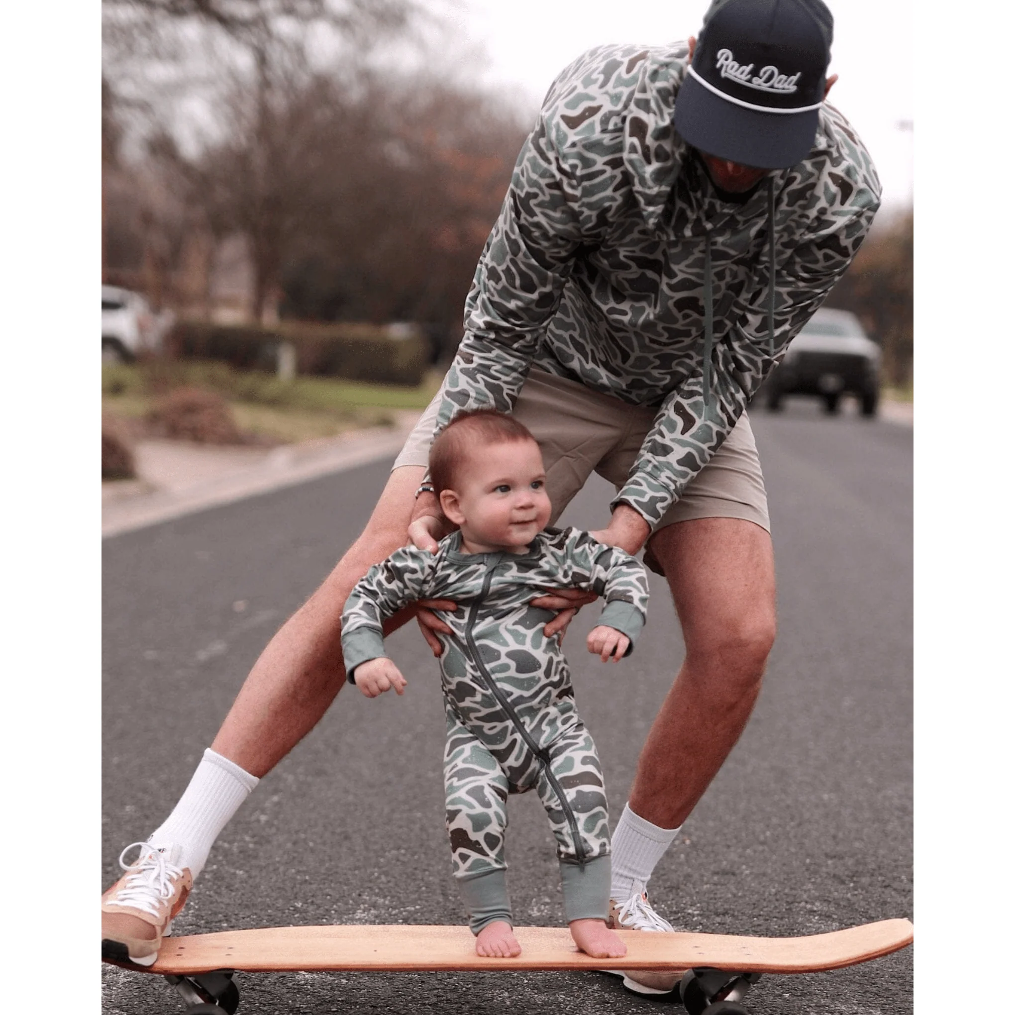 Baby Zip Up - Retro Duck Camo - Image 6