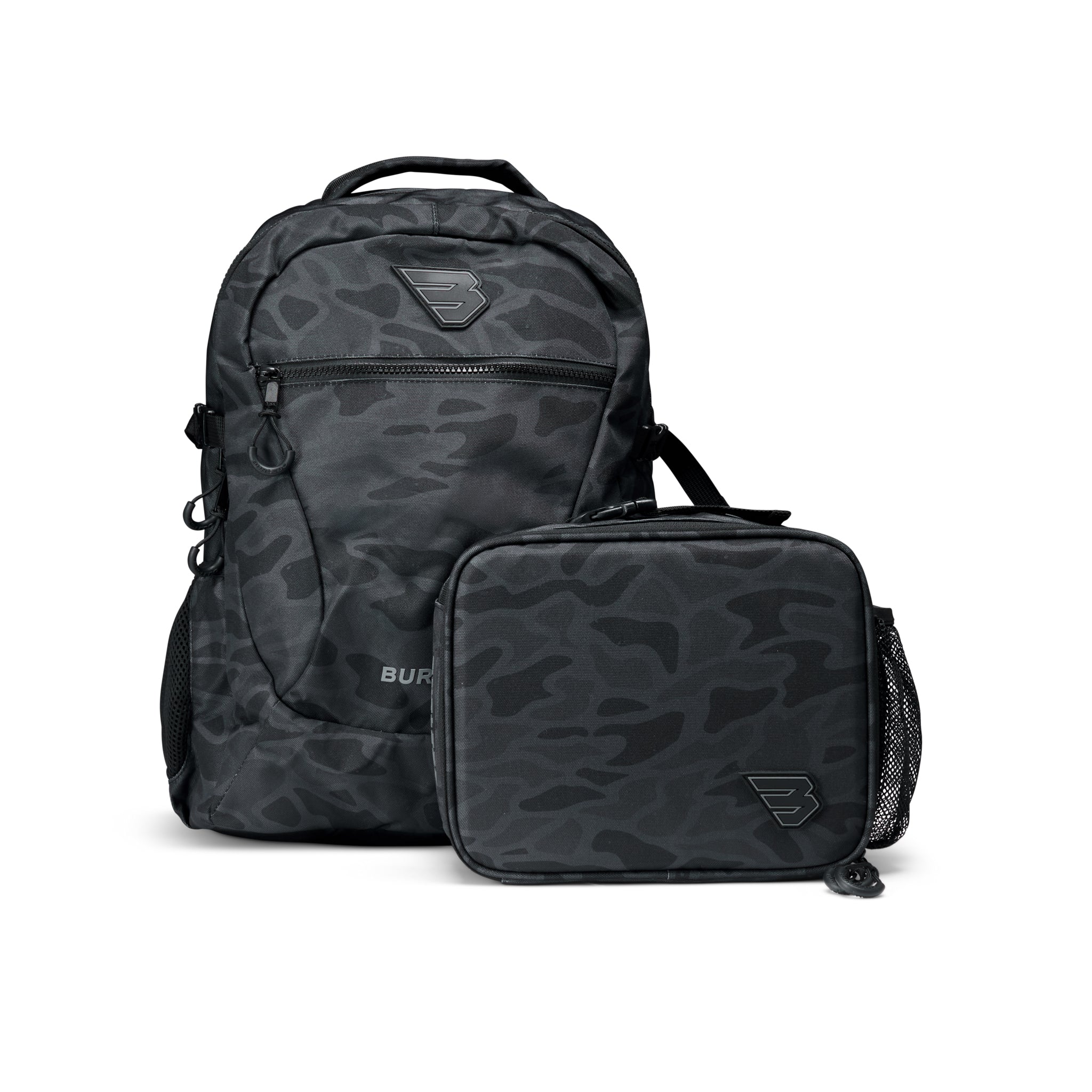 Backpack & Lunchbox Bundle - Black Camo