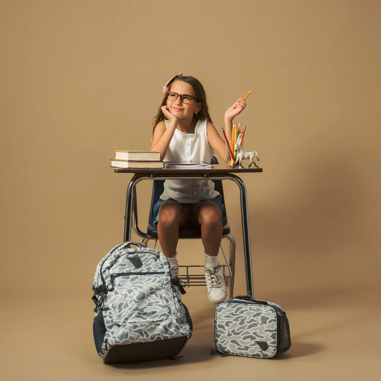 Backpack & Lunchbox Bundle - White Camo - Image 2