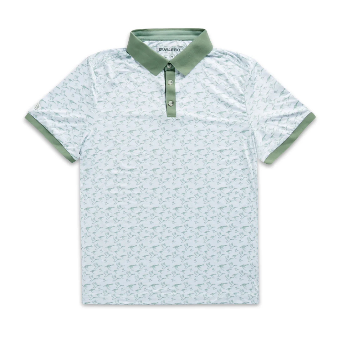 Performance Ringer Polo - Duck Season - White - Image 5