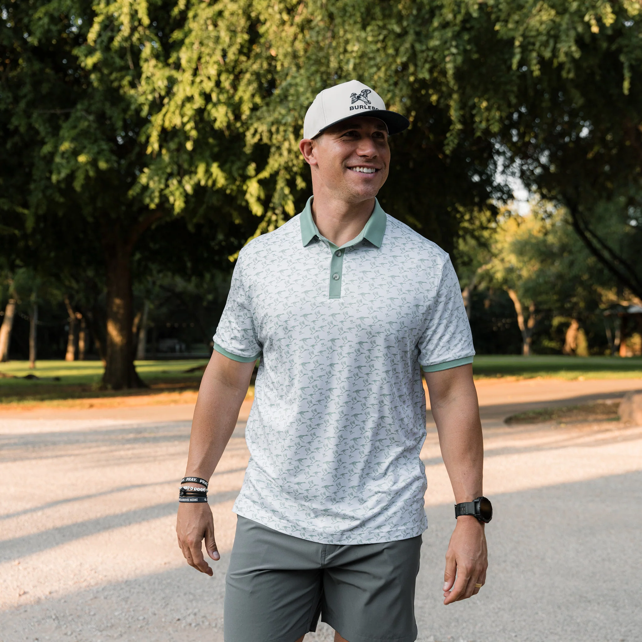 Performance Ringer Polo - Duck Season - White - Image 6