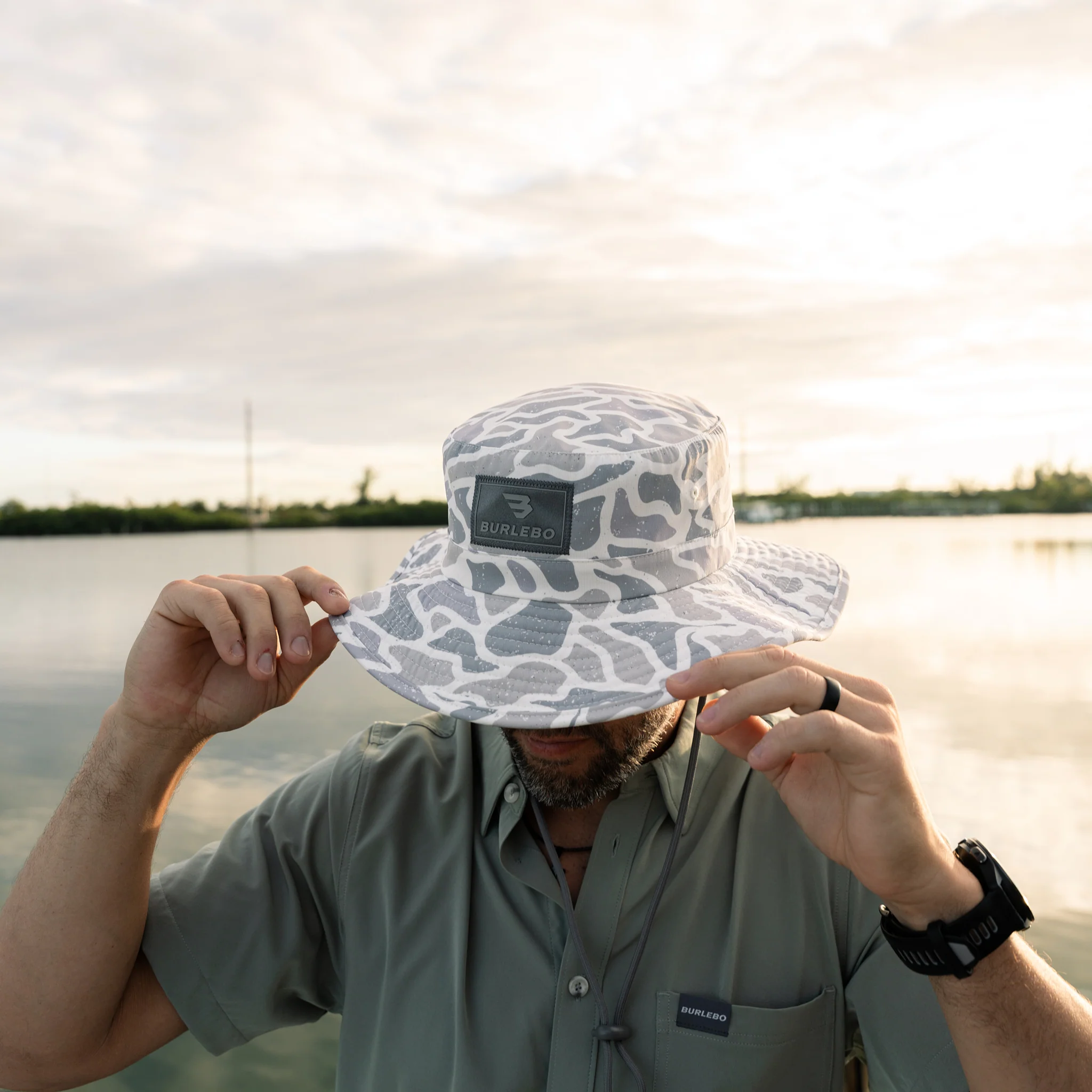 Bucket Hat - White Camo - Image 2
