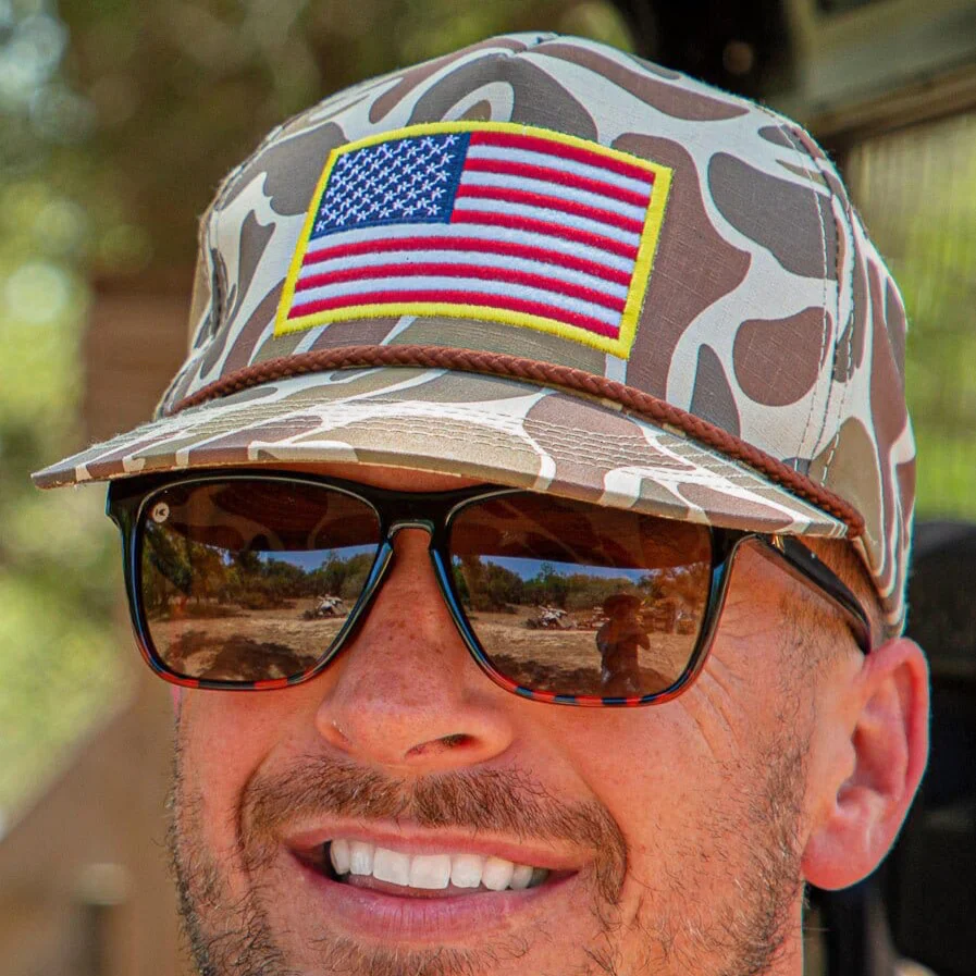 Cap - American Flag - Camo - Image 2