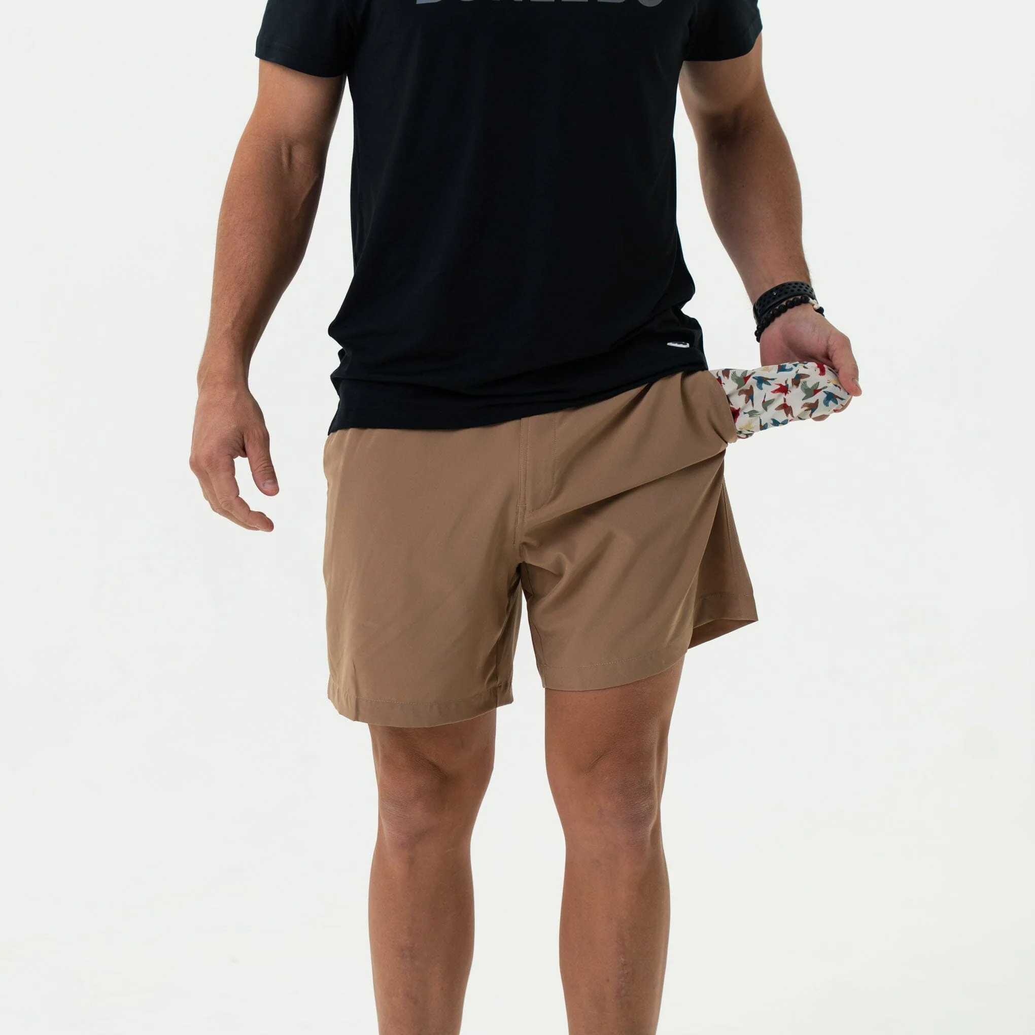 Everyday Short - Desert Tan - All Over Ducks Pocket - Image 5