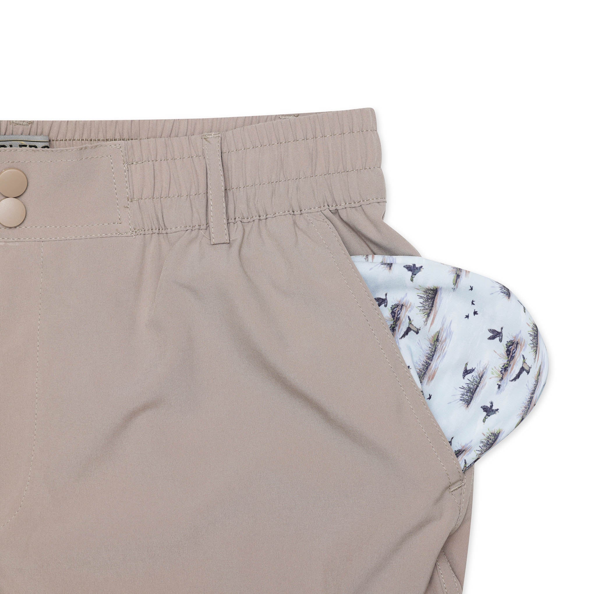Everyday Short - Cobblestone Khaki - Duck Hunt Pocket - Image 6