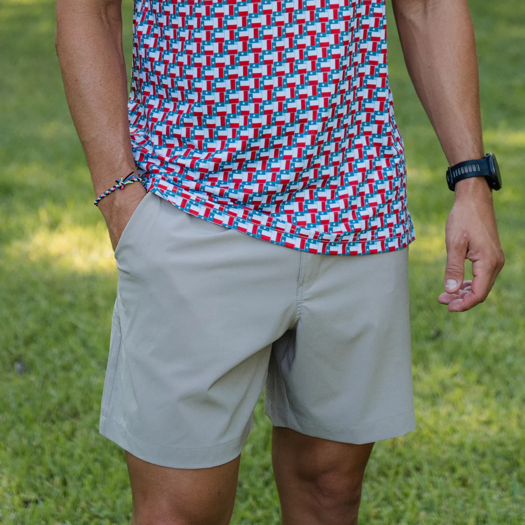 Everyday Short - Light Khaki - Old Glory Pkt - Image 6