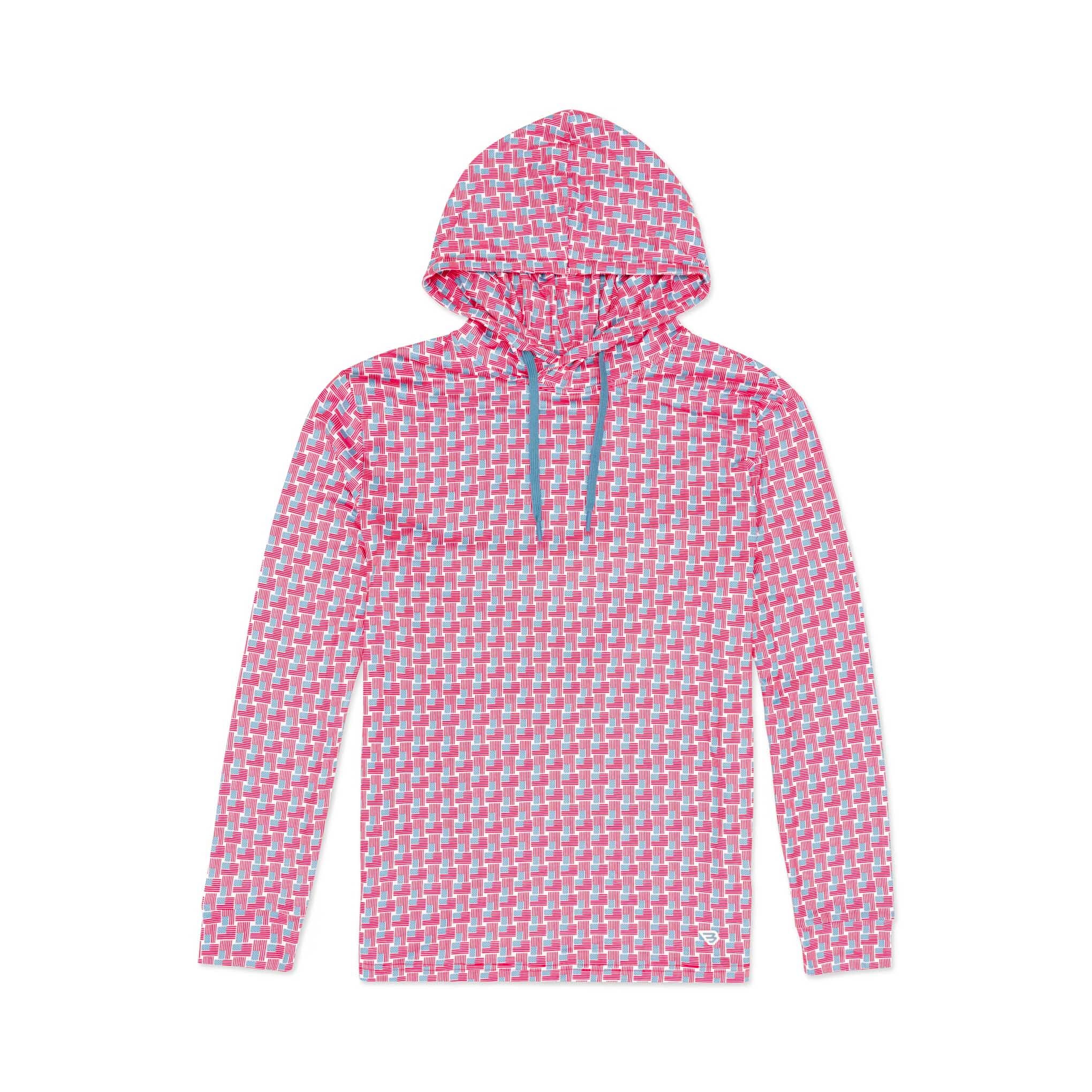 Father and Son Bundle - Performance Hoodie - American Flag Print - Image 6