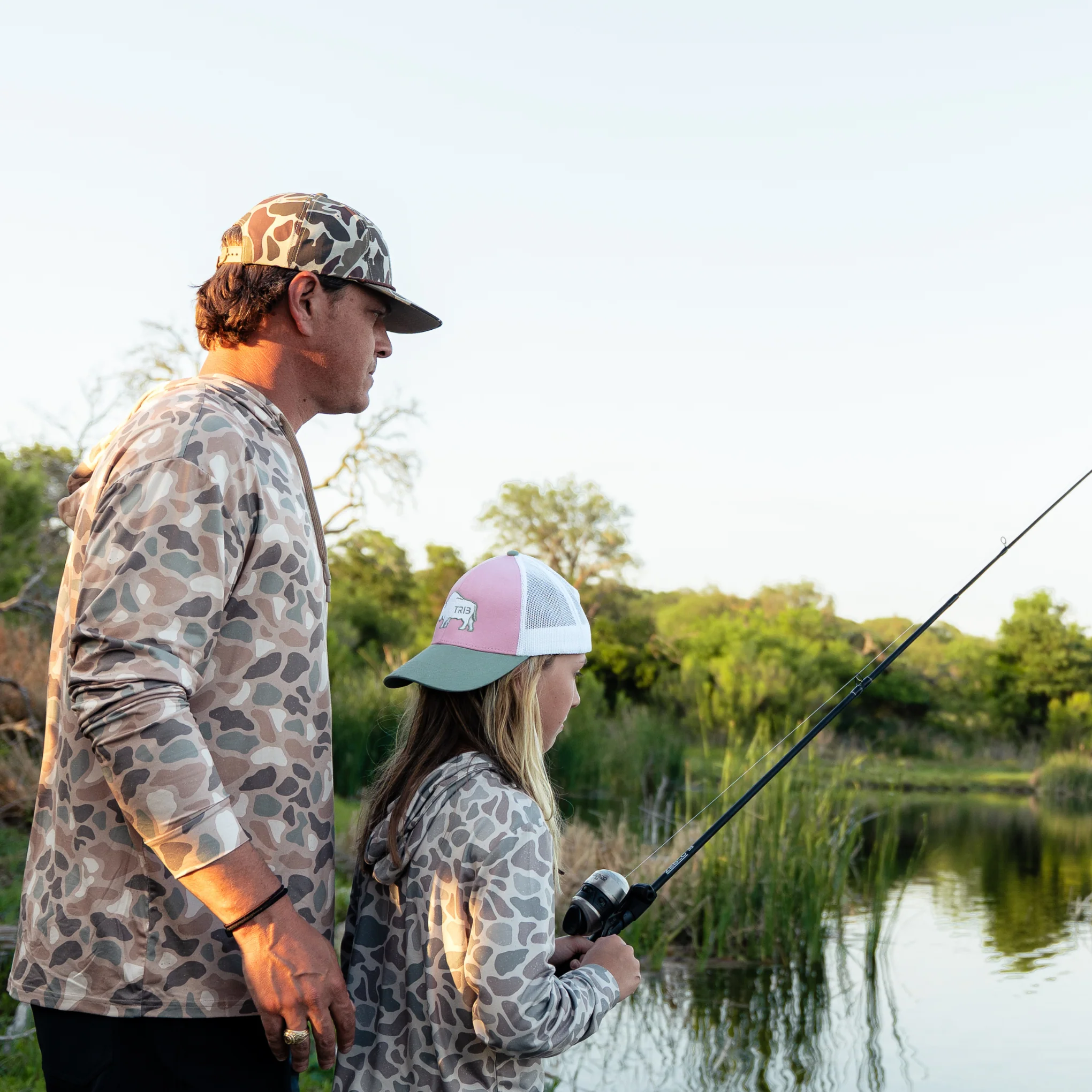 Father and Son Bundle - Performance Hoodie - Venado Camo - Image 3