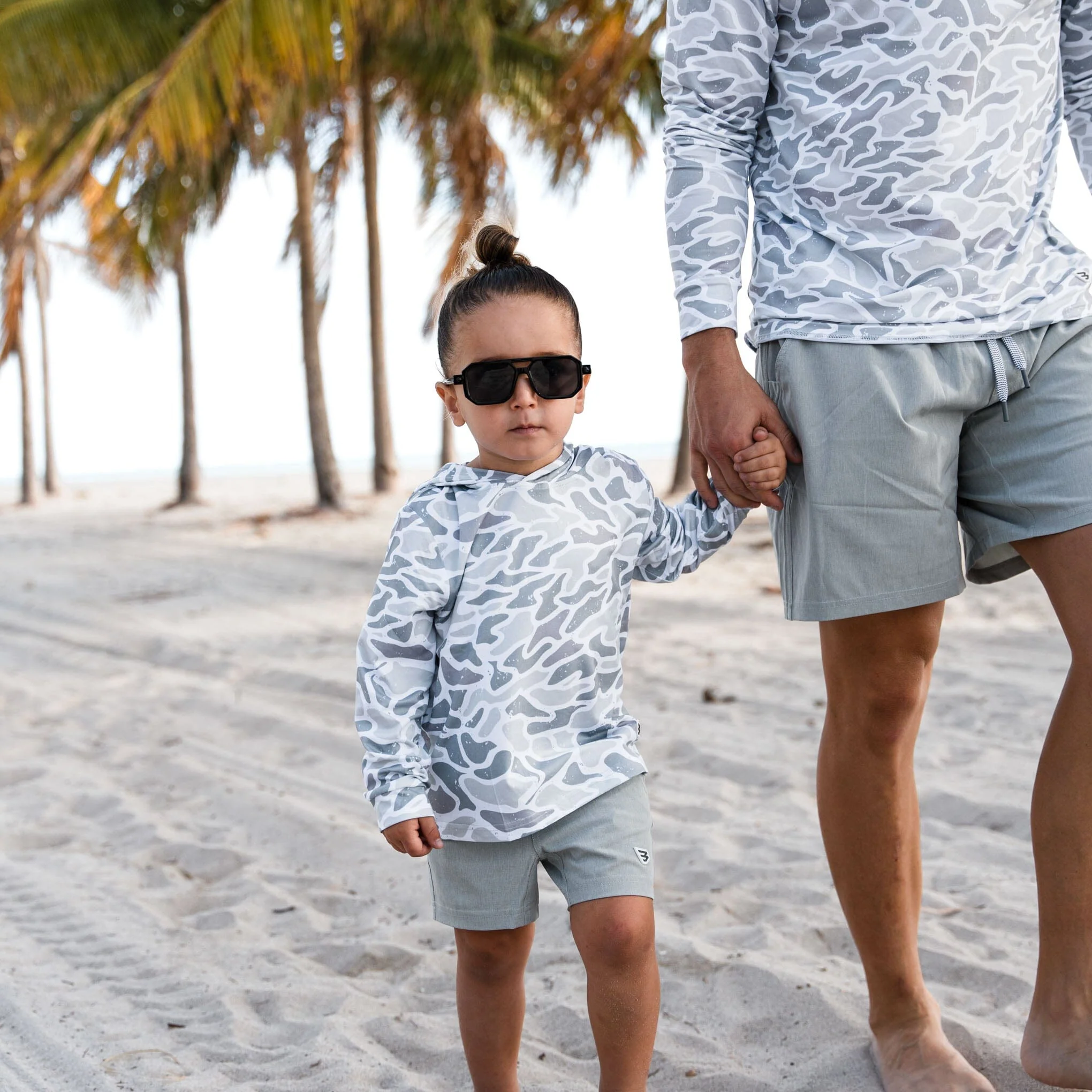 Father and Son Bundle - Performance Hoodie - White Camo - Image 3