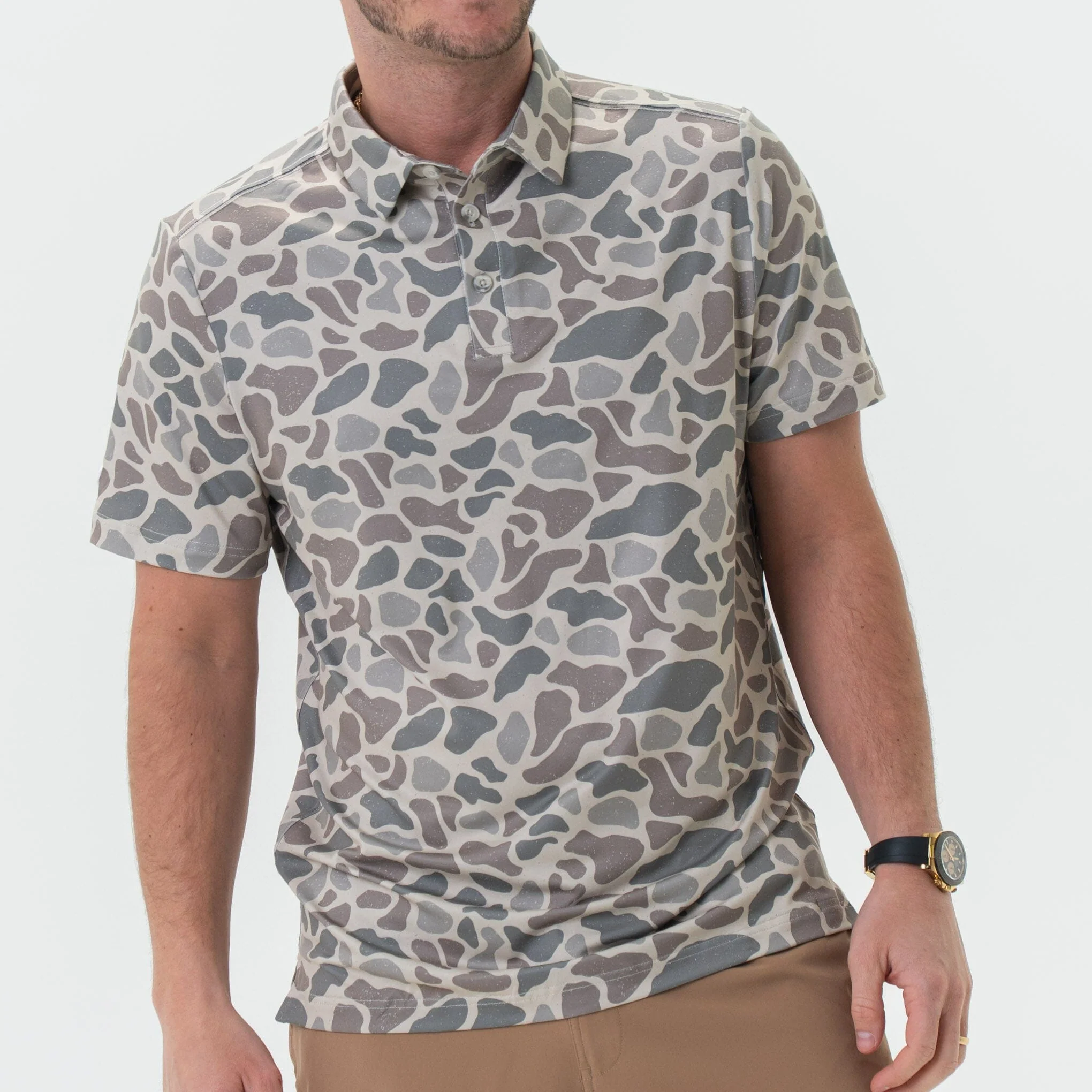 Father and Son Bundle - Performance Polo - Classic Deer Camo - Image 2