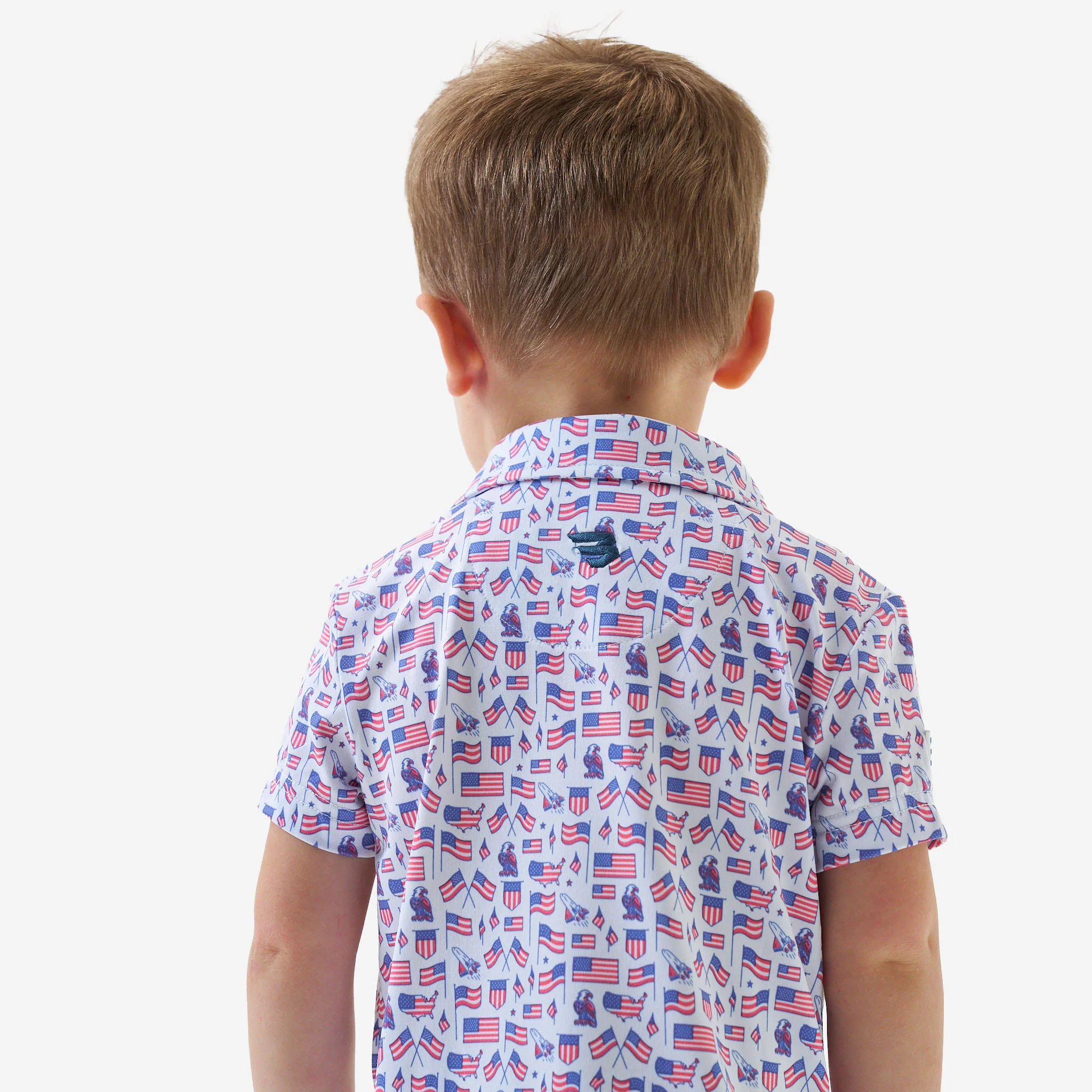 Father and Son Bundle - Performance Polo - Old Glory - Image 7