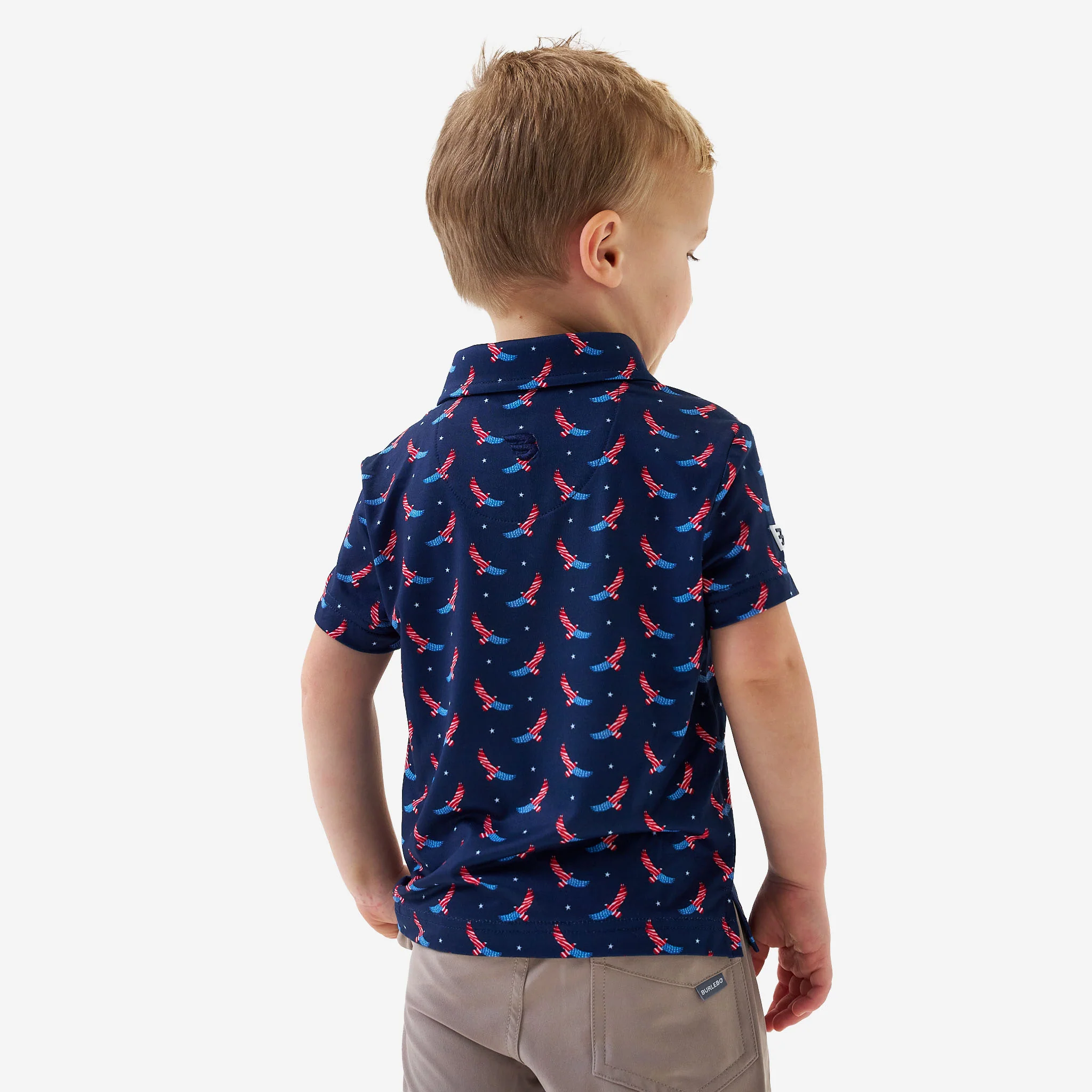 Father and Son Bundle - Performance Polo - USA Eagle - Image 5