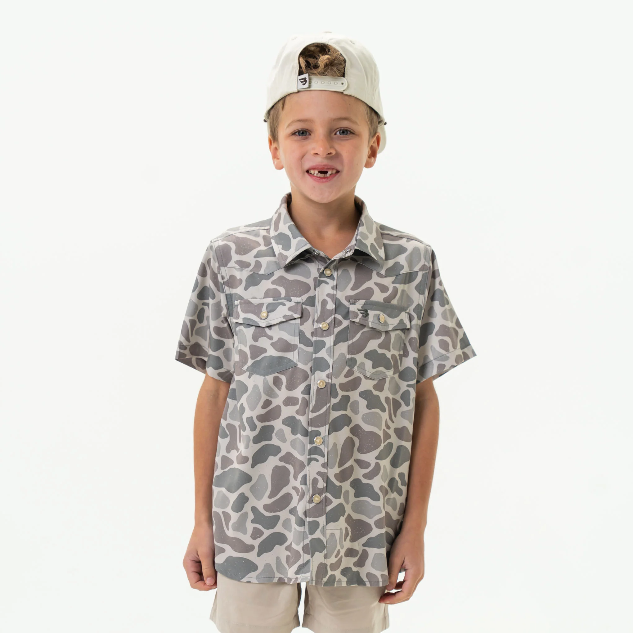 Father and Son Bundle - Performance Western Shirt - Classic Deer Camo - Image 4
