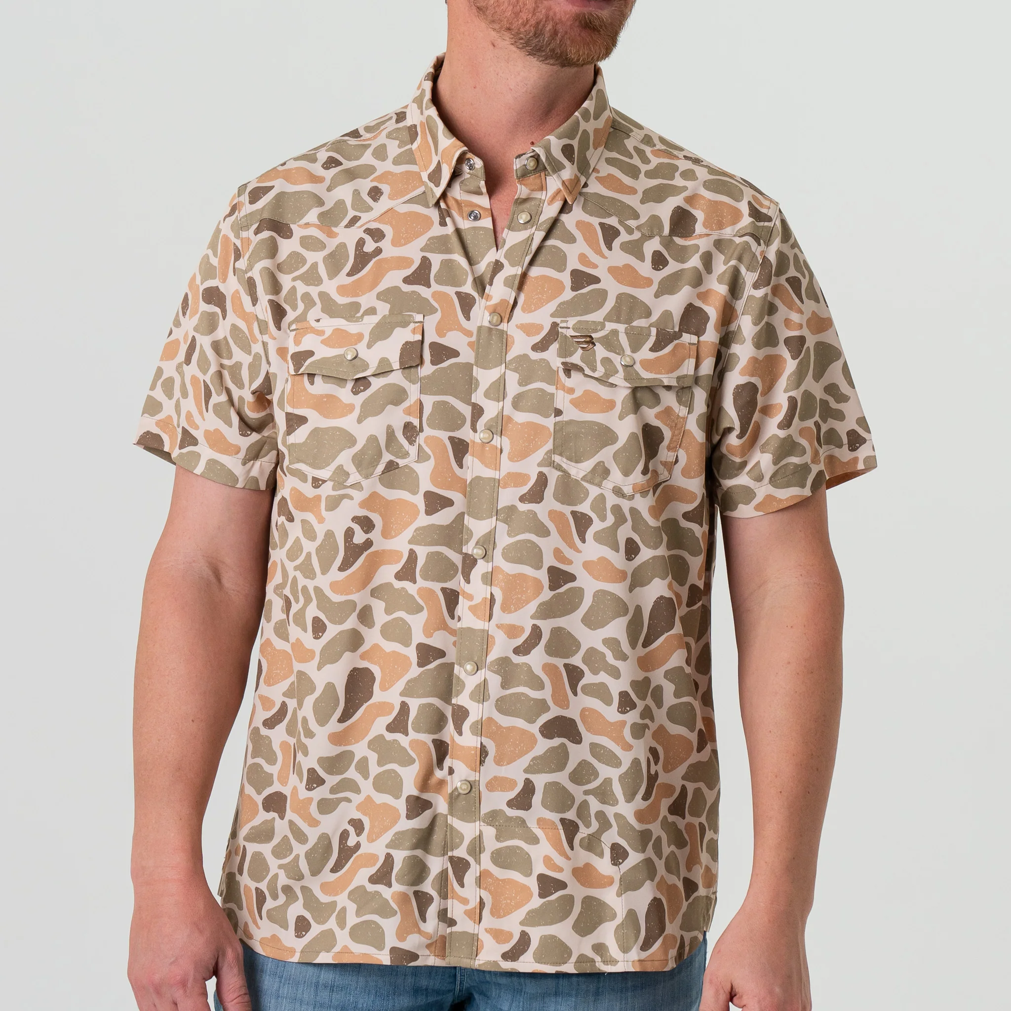 Father and Son Bundle - Performance Western Shirt - Venado Camo - Image 5