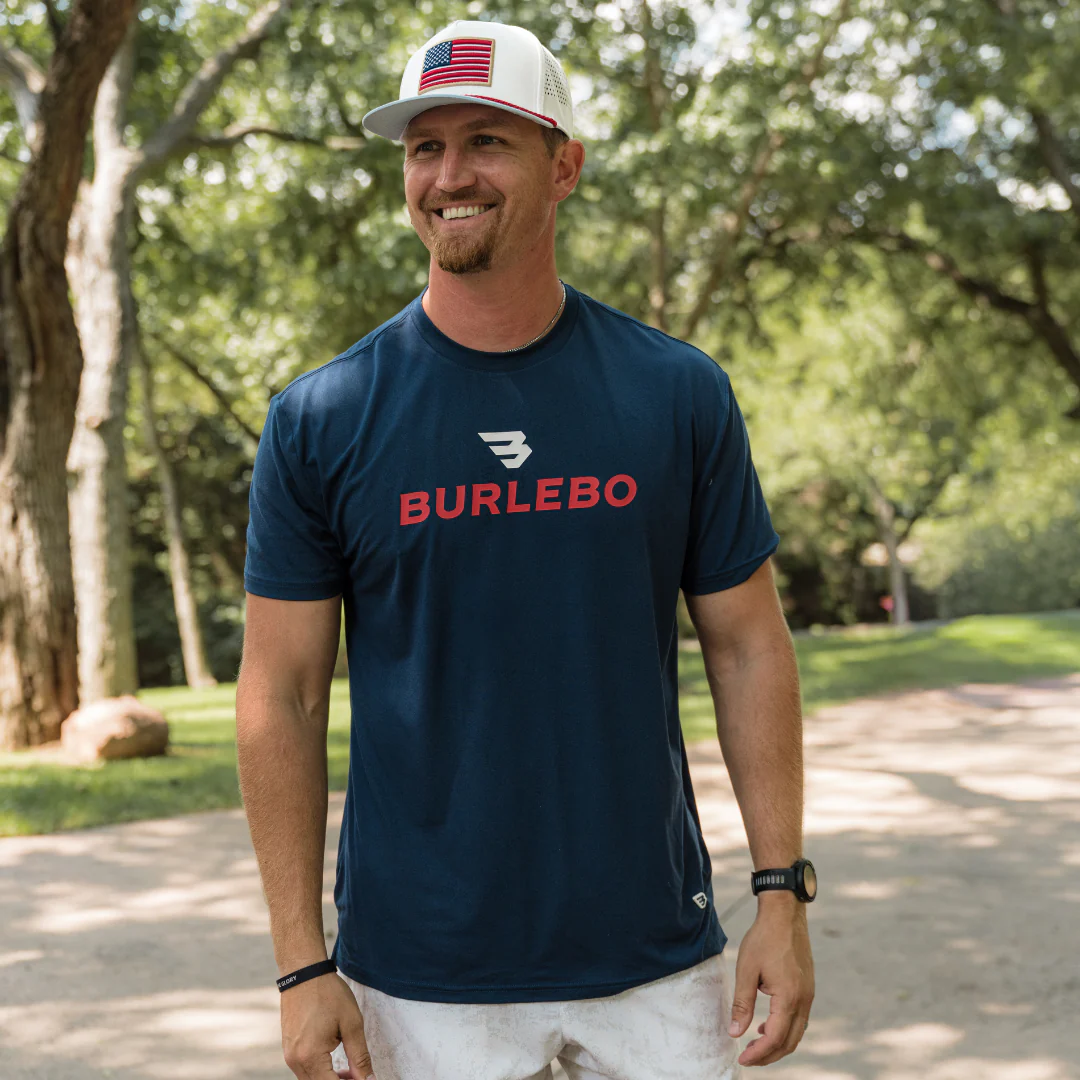 Go To Tee Prepack - Flying B Logo - Navy & White - Image 4