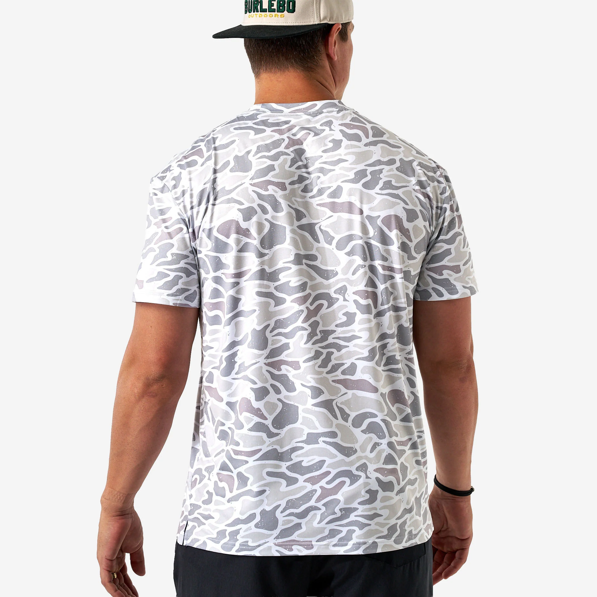 Go To Tee - White Camo - Image 4