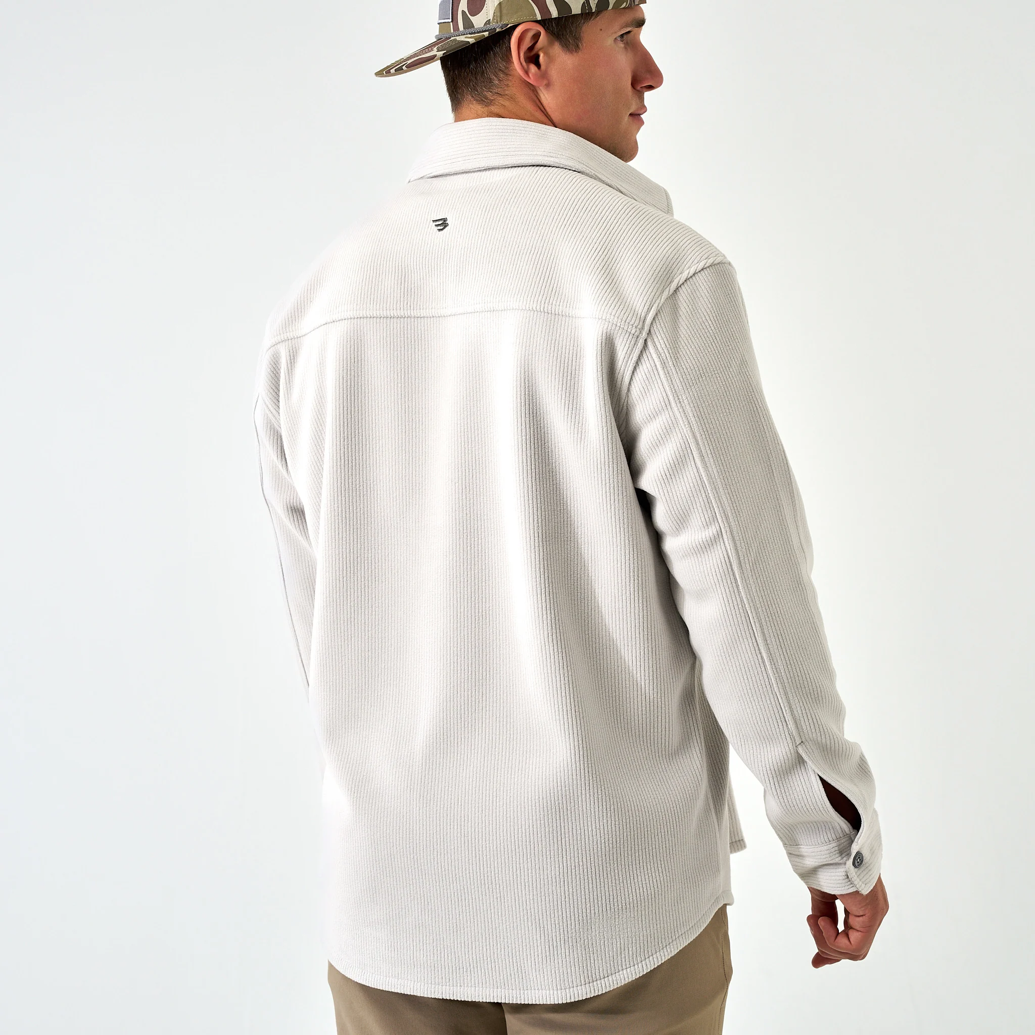 Kings Jacket - Light Grey - Classic Deer Camo Lining - Image 6