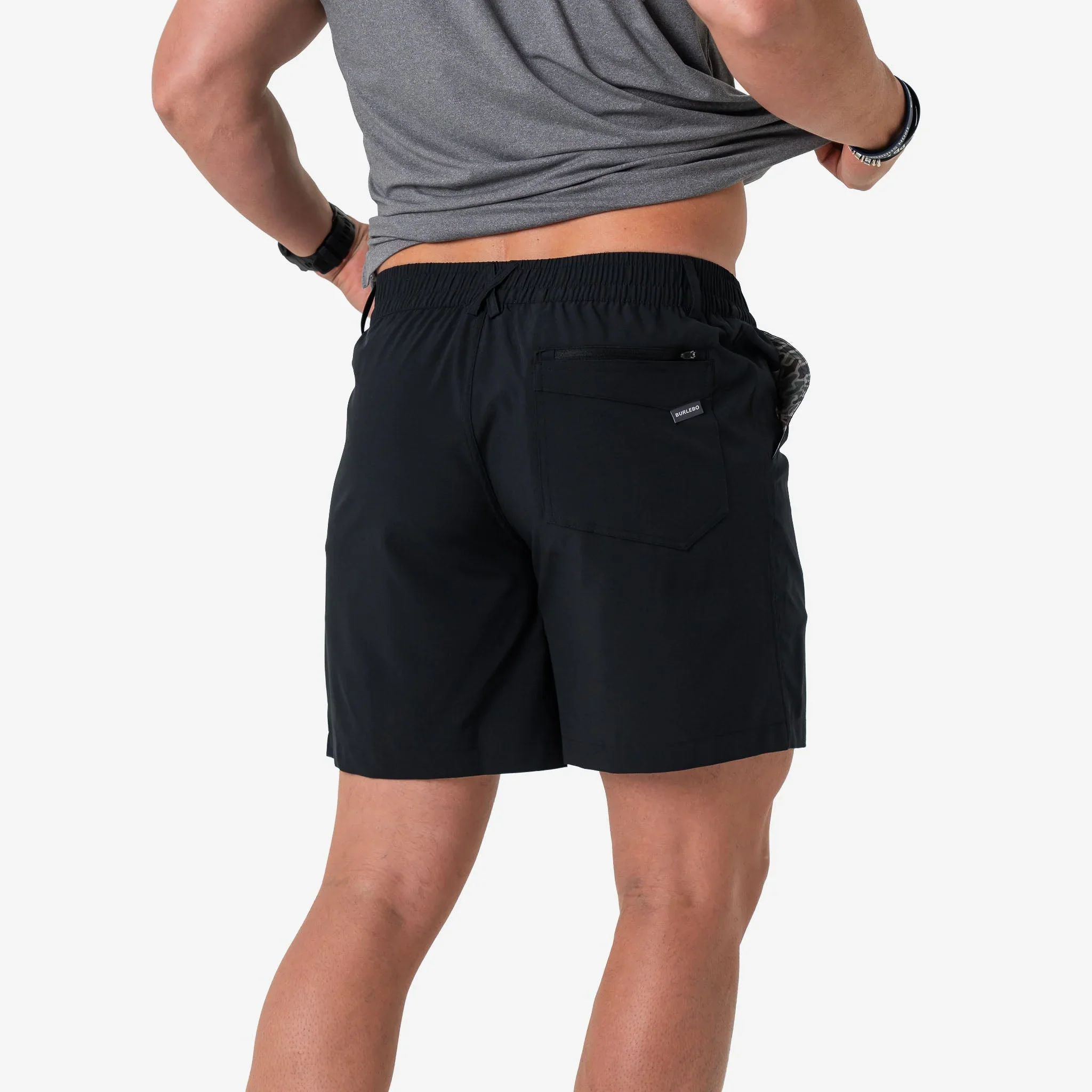 Everyday Short - Matte Black - Retro Duck Camo Pocket - Image 4