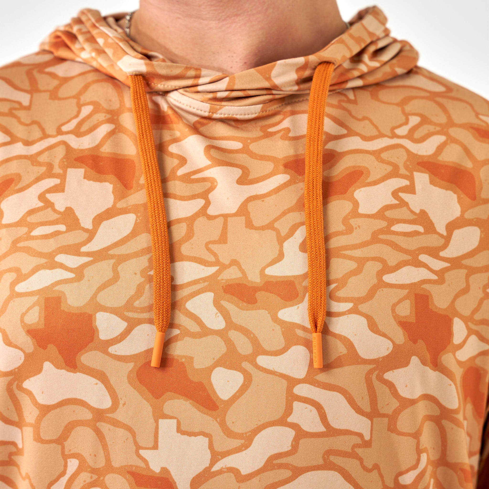 Performance Hoodie - Orange Texas Camo - Image 3