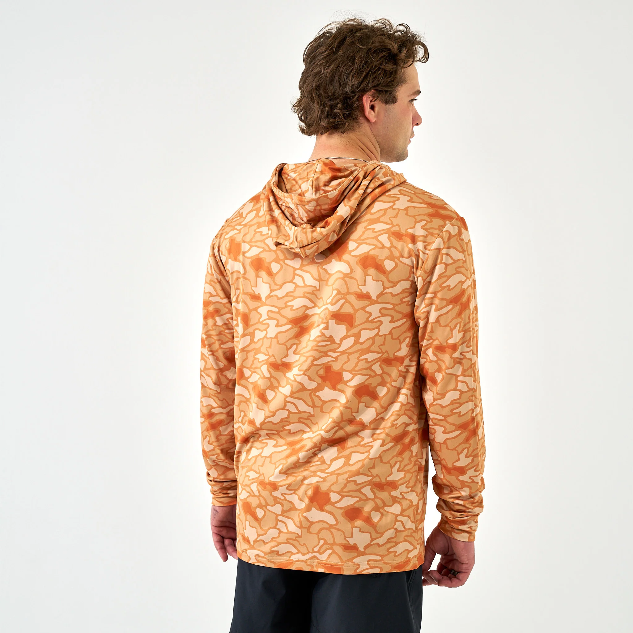 Performance Hoodie - Orange Texas Camo - Image 4