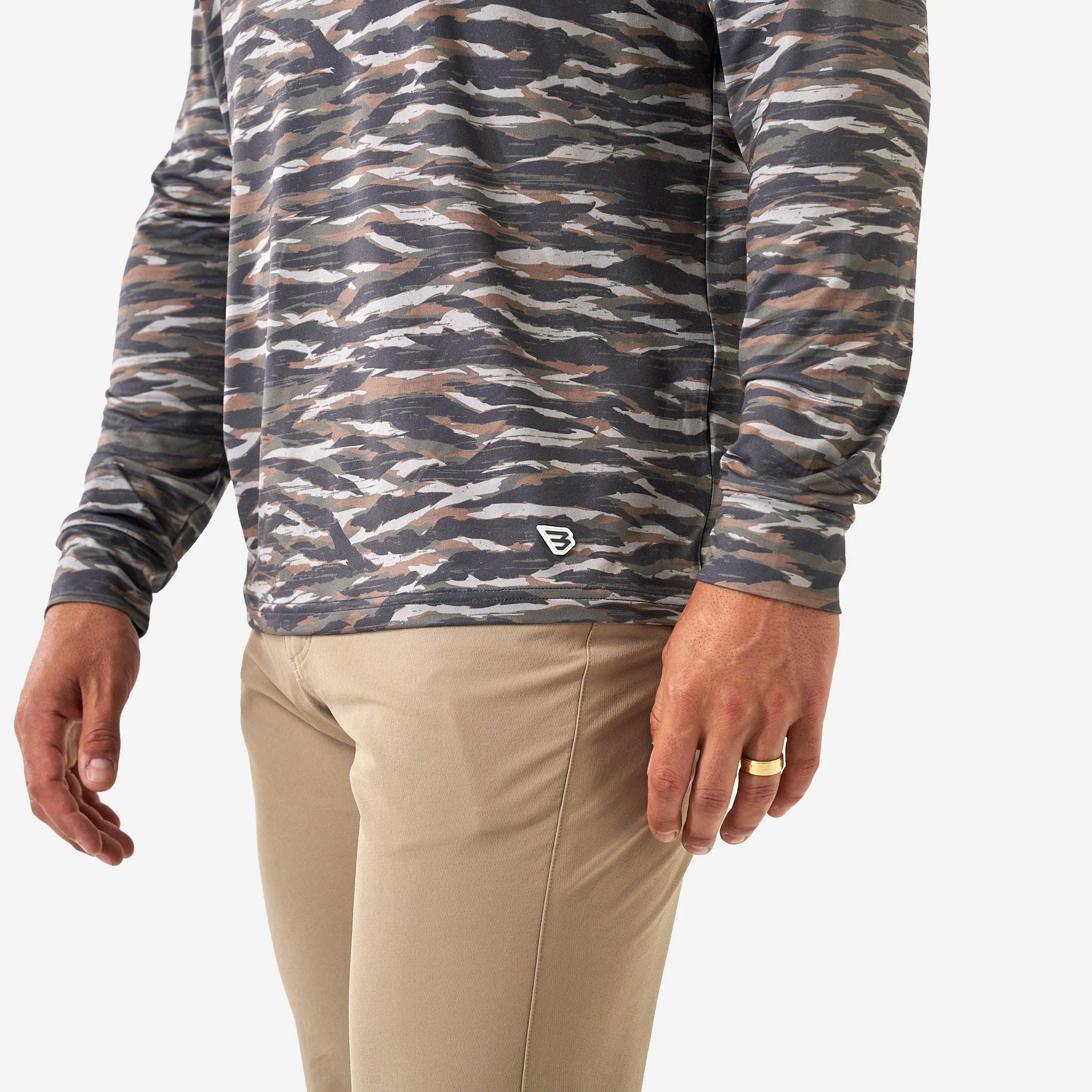 Performance Hoodie - Tiger Stripe Camo - Wetland - Image 6
