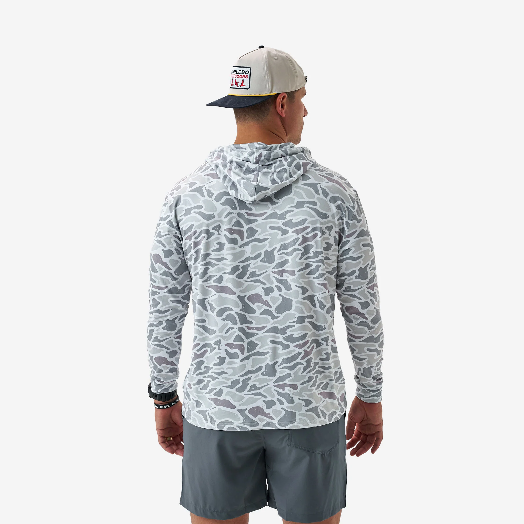 Performance Hoodie - White Camo - Image 5