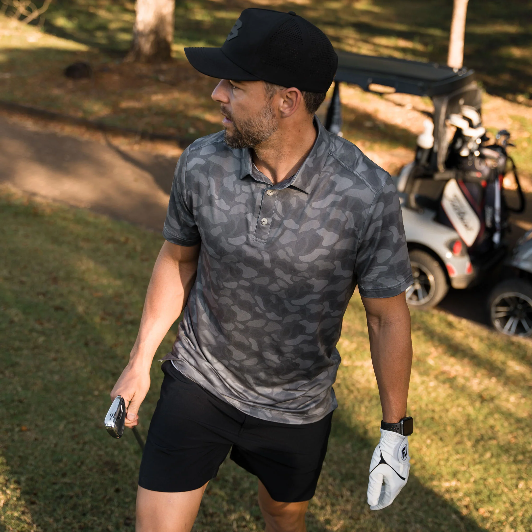 Performance Polo - Stone Camo - Image 2