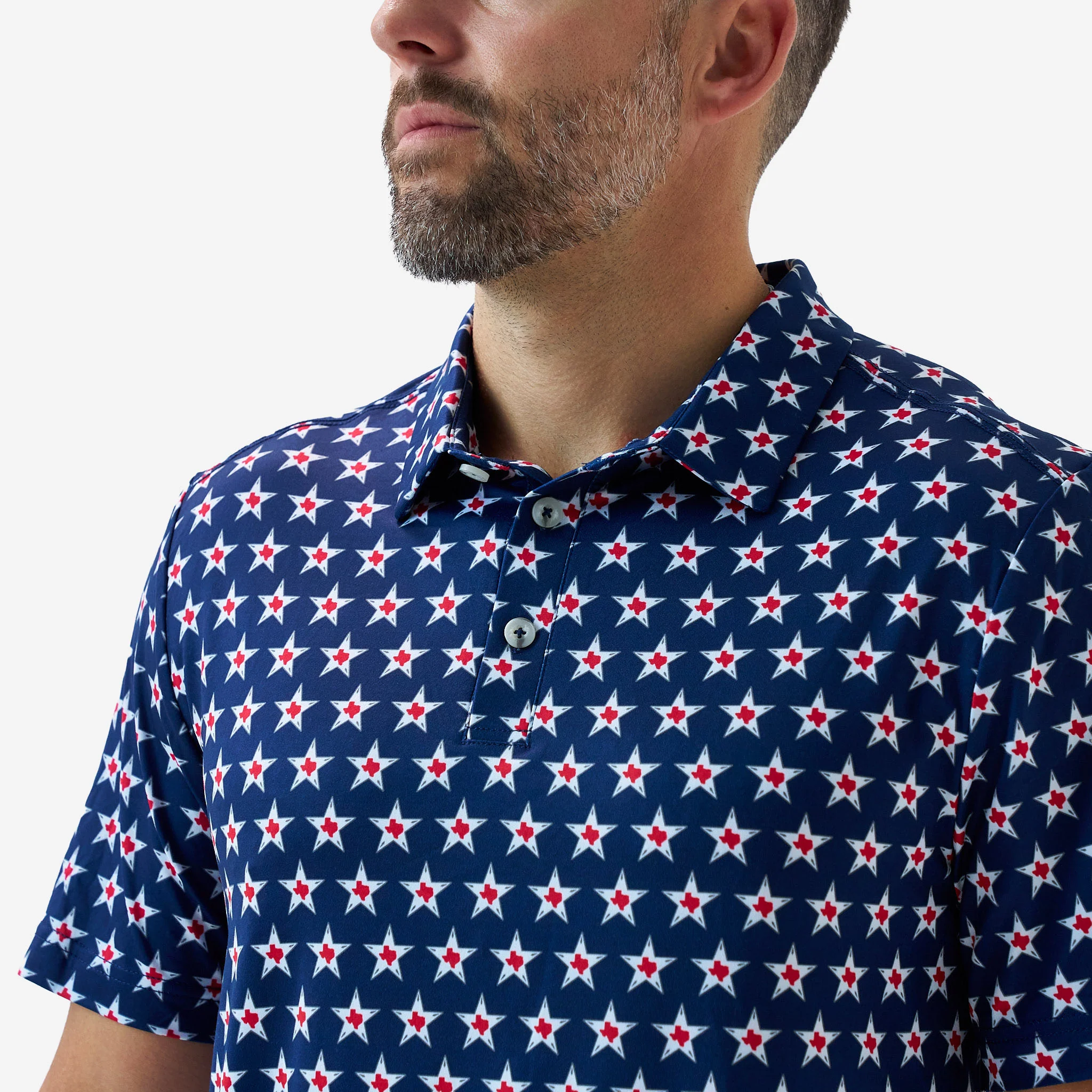 Performance Polo - Texas Vintage - Navy - Image 3