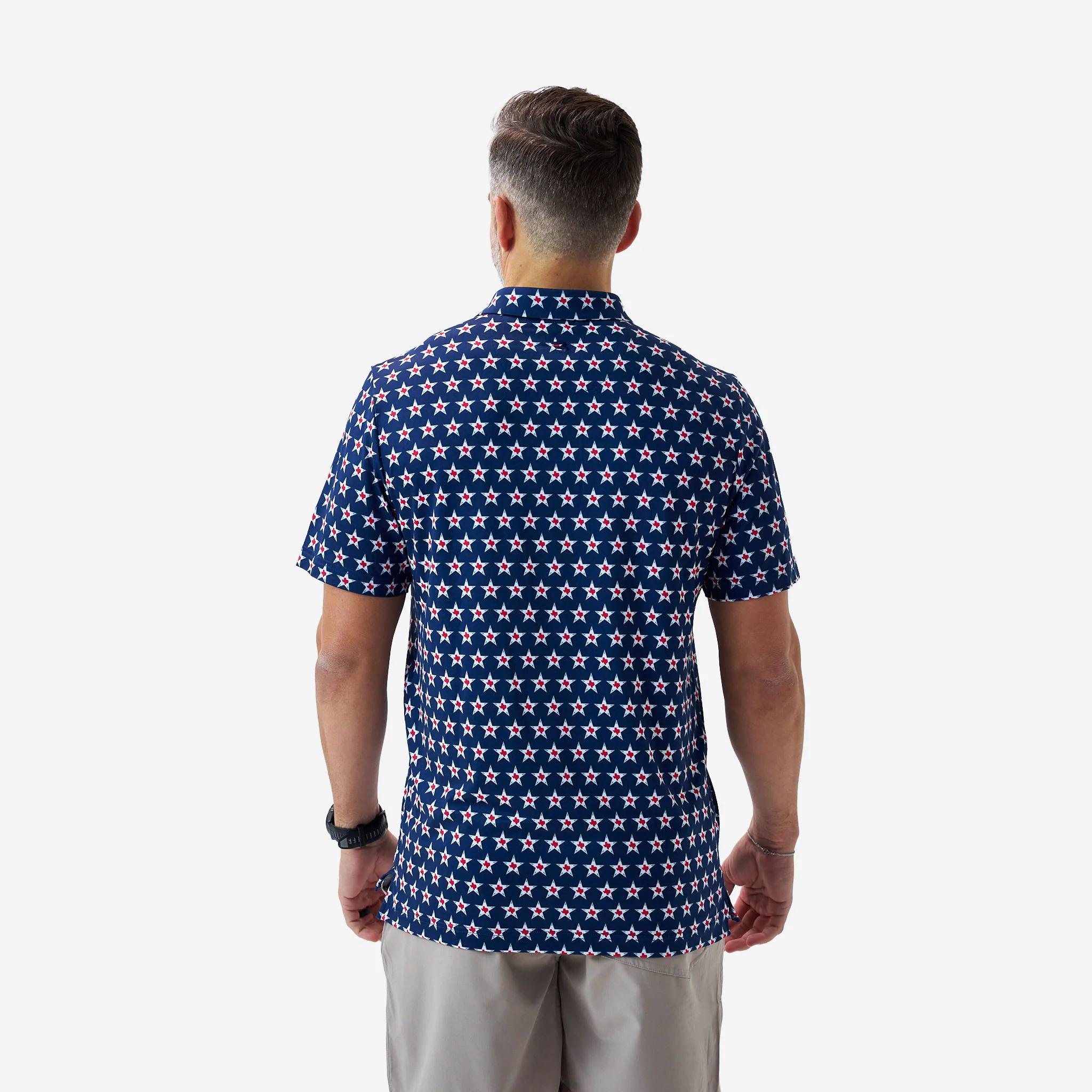 Performance Polo - Texas Vintage - Navy - Image 4