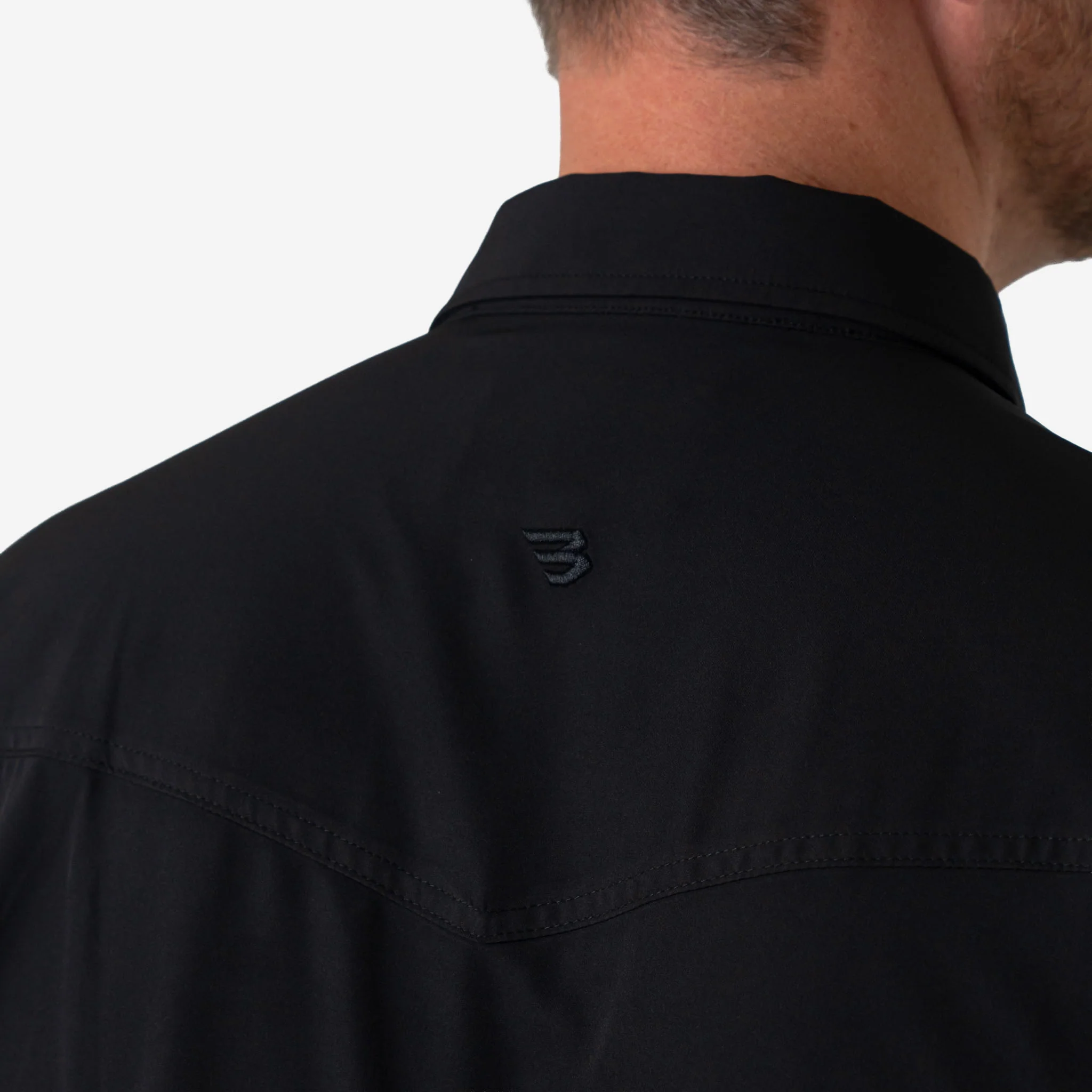 Performance Western Shirt - Black - Image 3