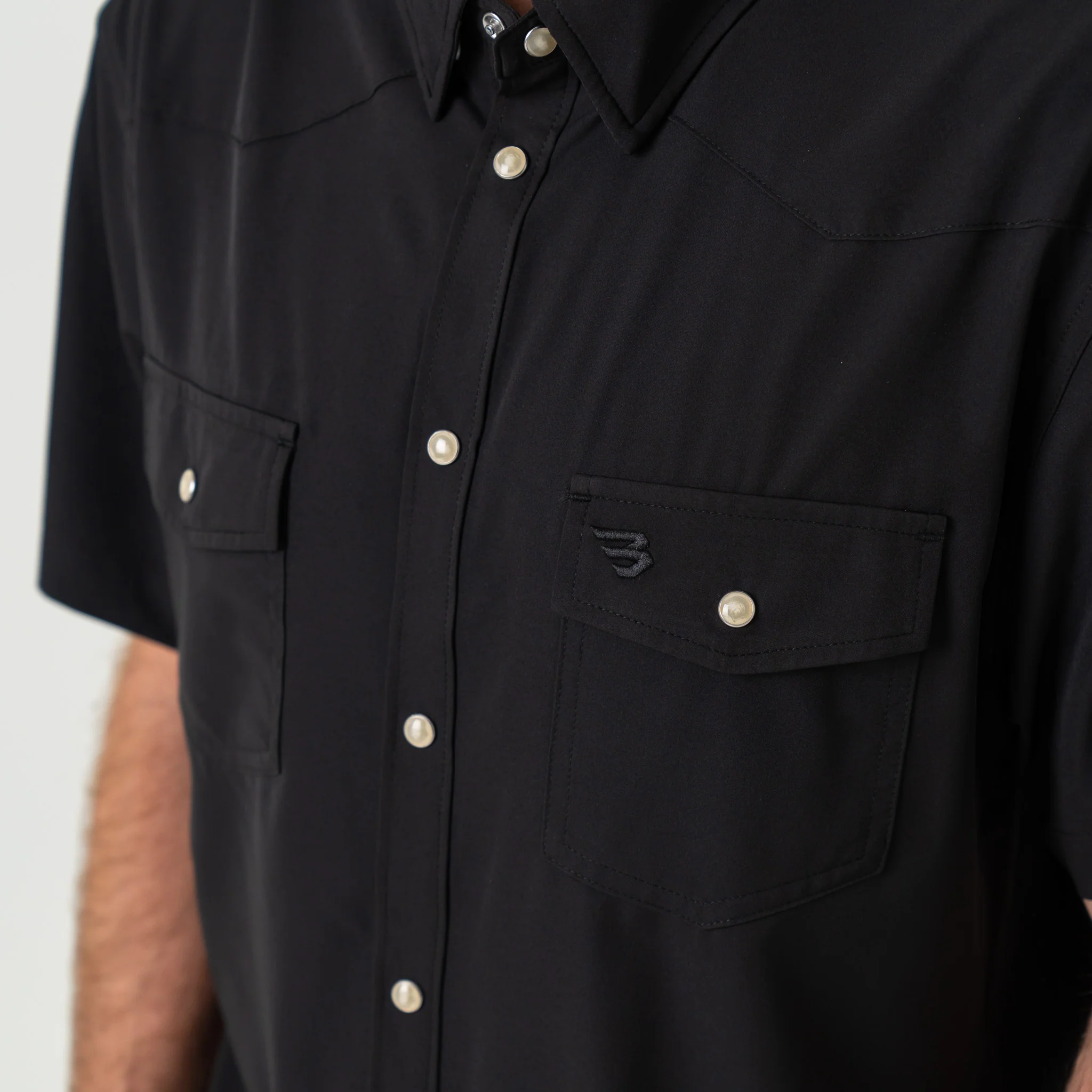 Performance Western Shirt - Black - Image 7