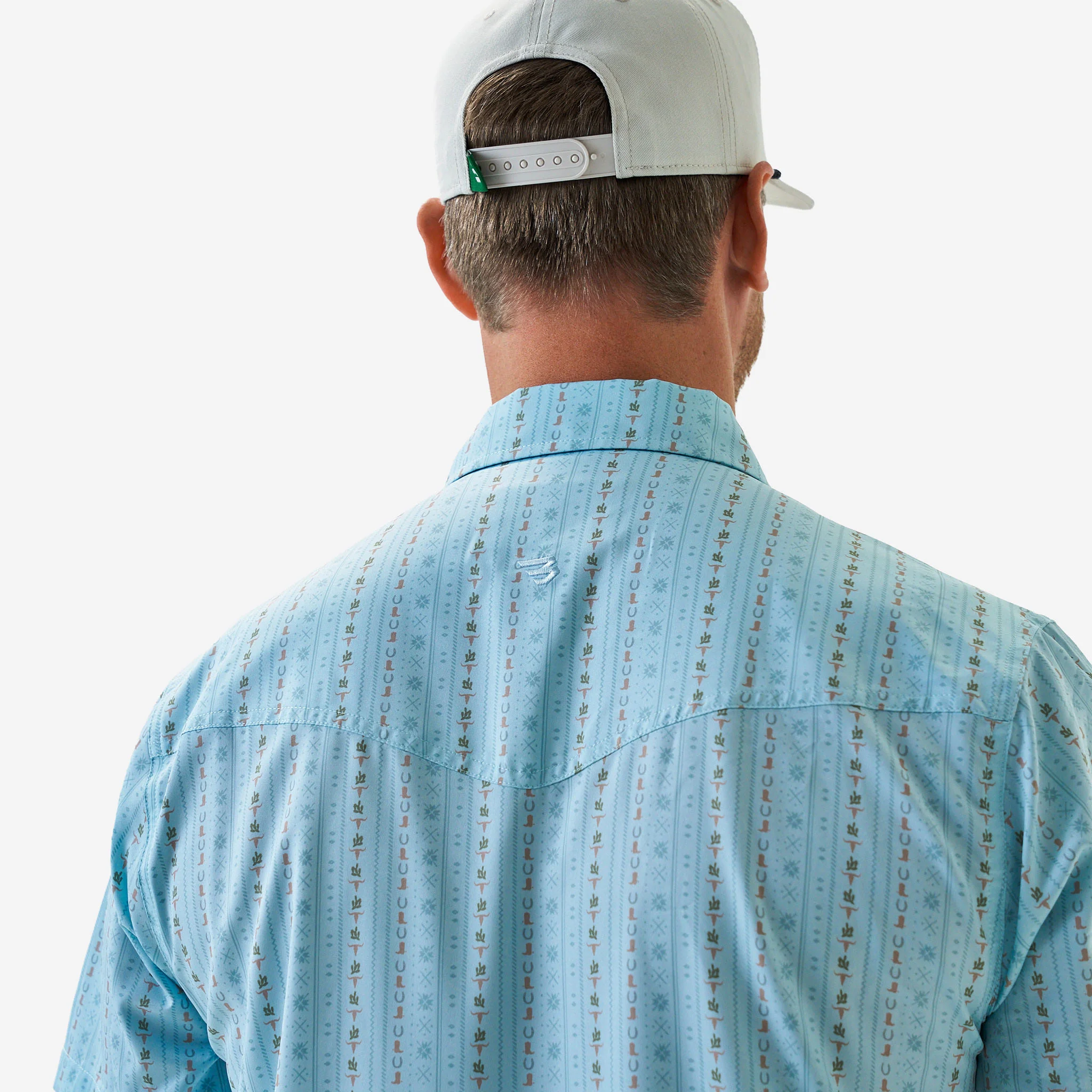 Performance Western Shirt - BURLEBO Ranch - Blue Jean - Image 9