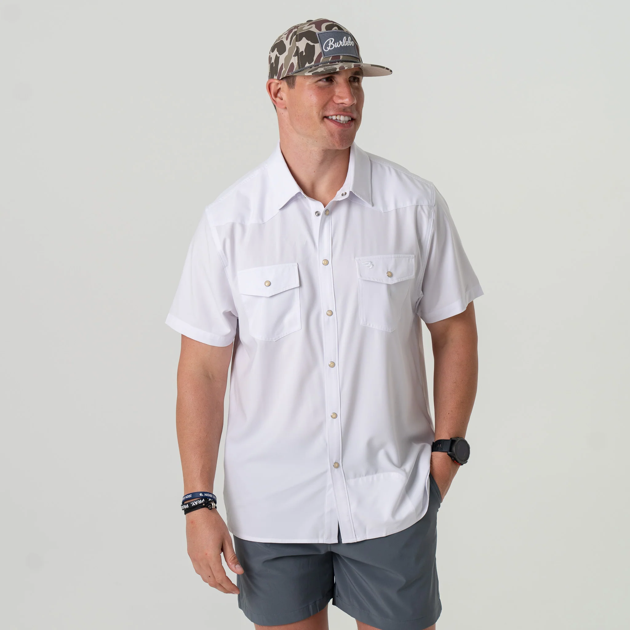 Performance Western Shirt - White - Image 7