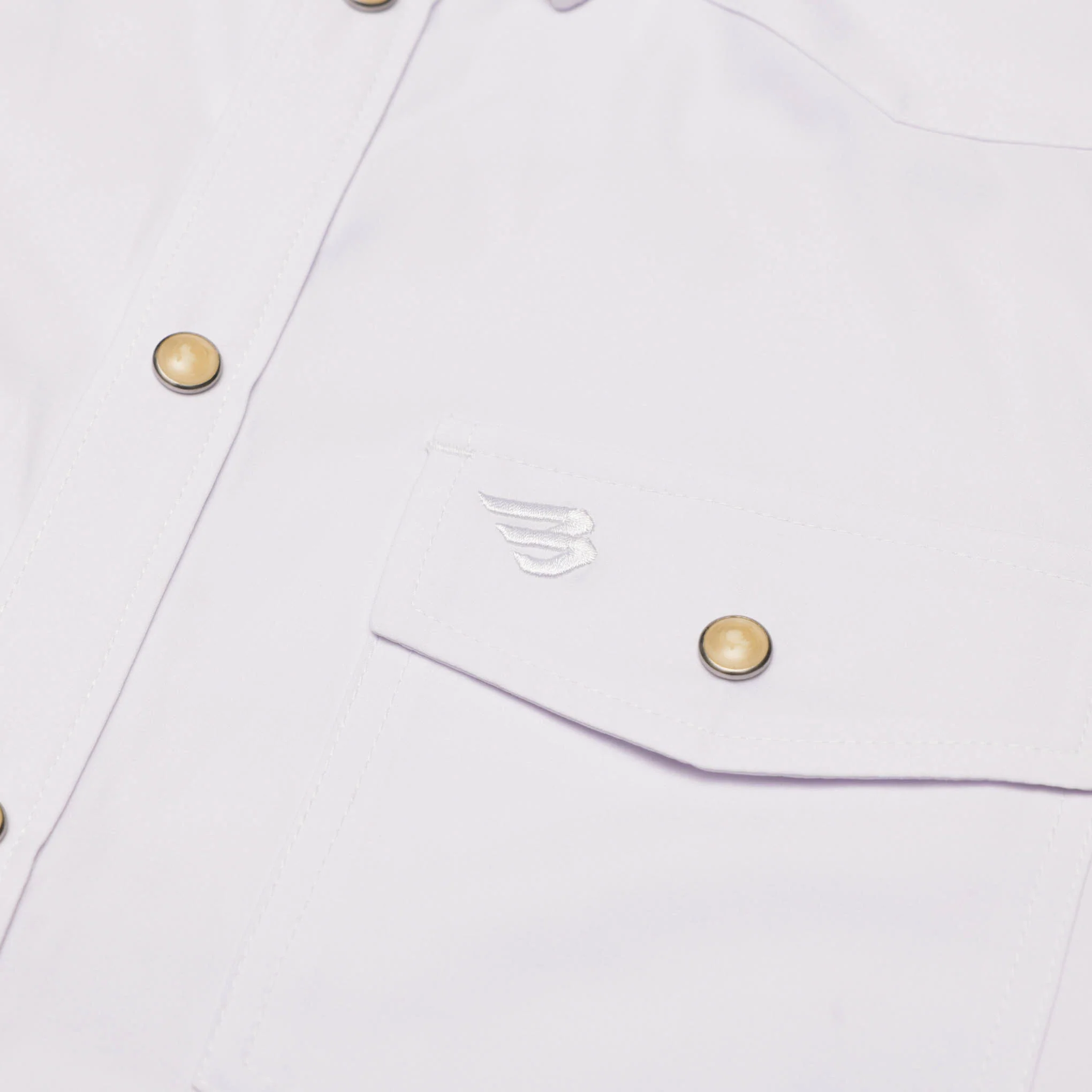 Performance Western Shirt - White - Image 9