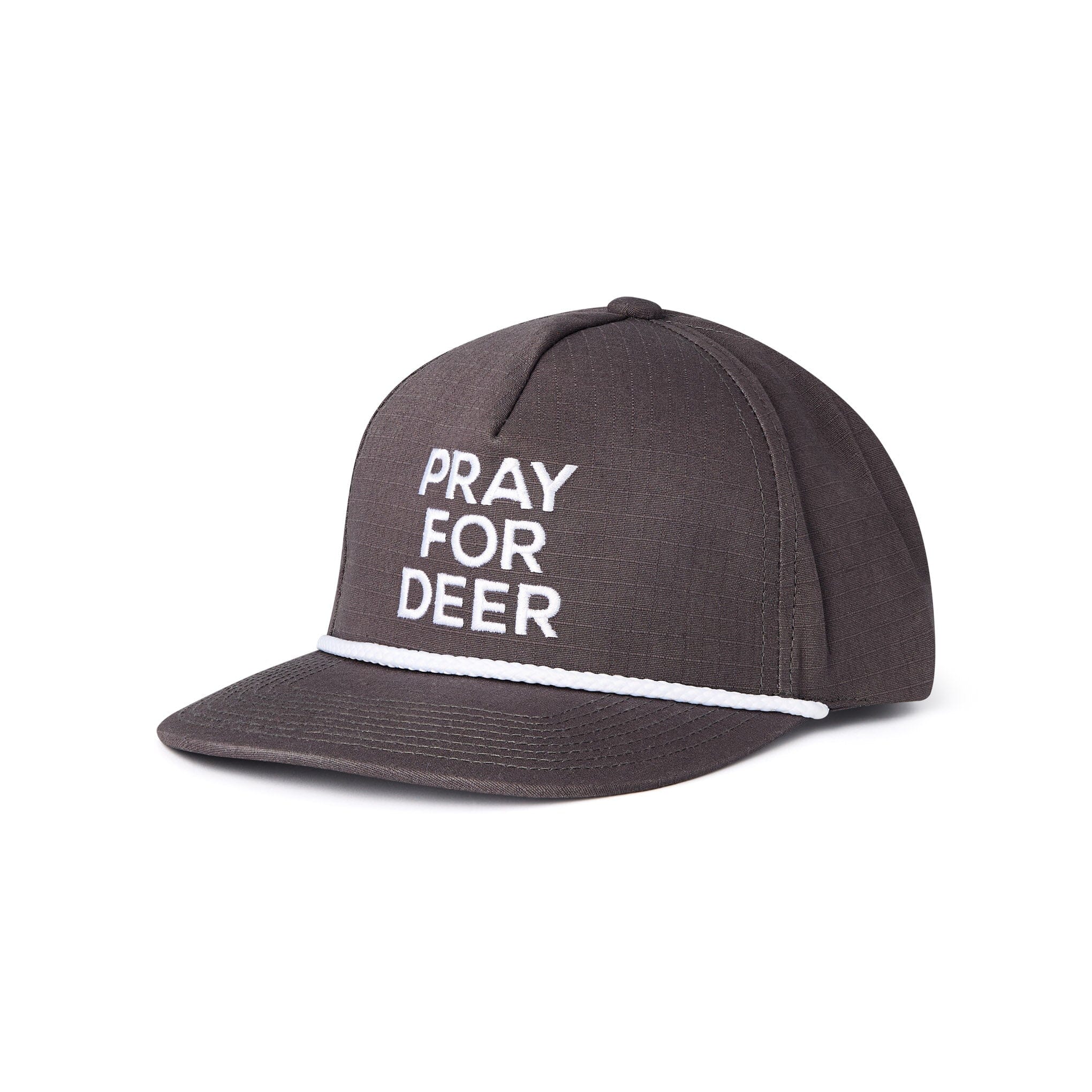 Cap - Pray For Deer - Charcoal - Image 4