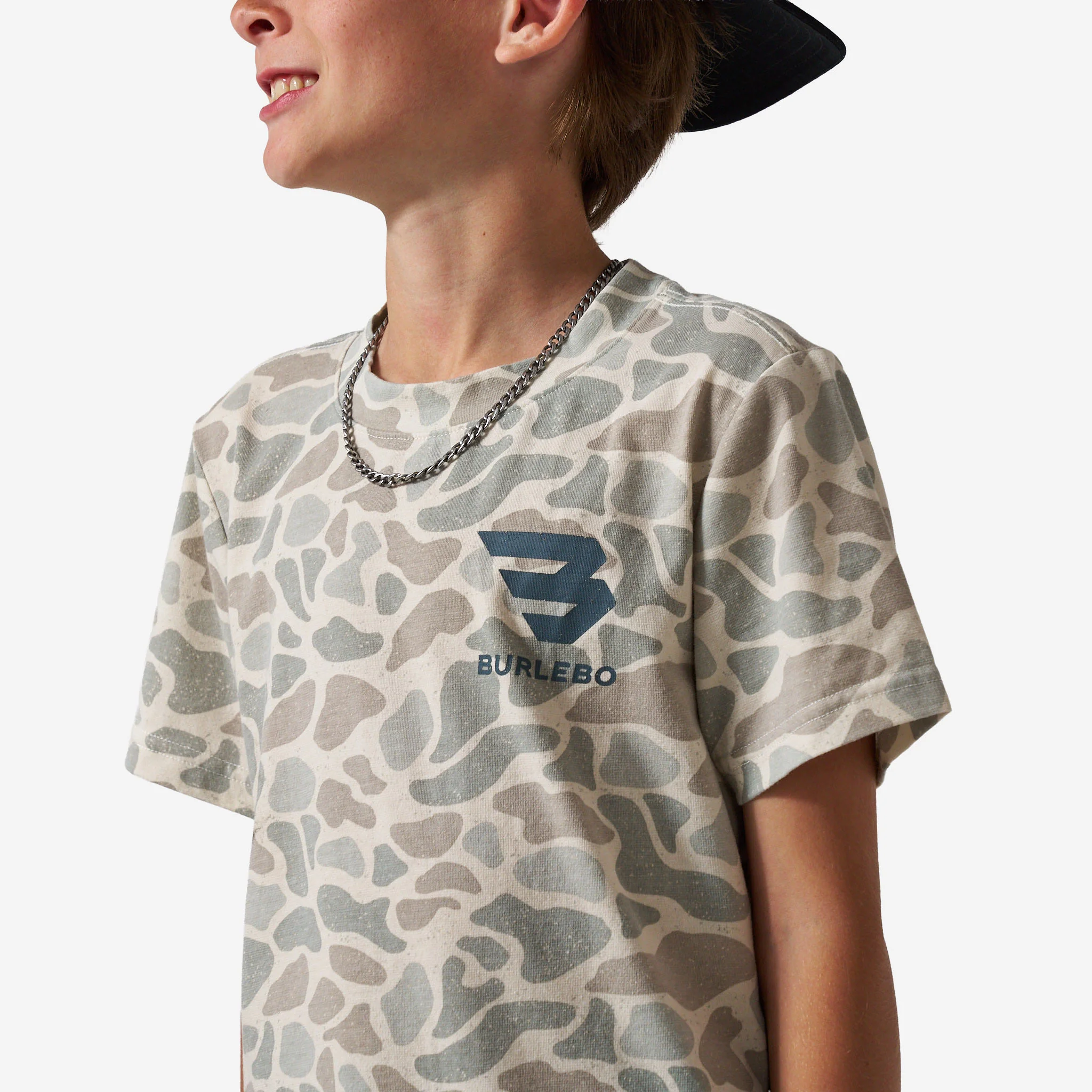 Youth Vintage Washed Tee - God's Glory - Classic Deer Camo - Image 6