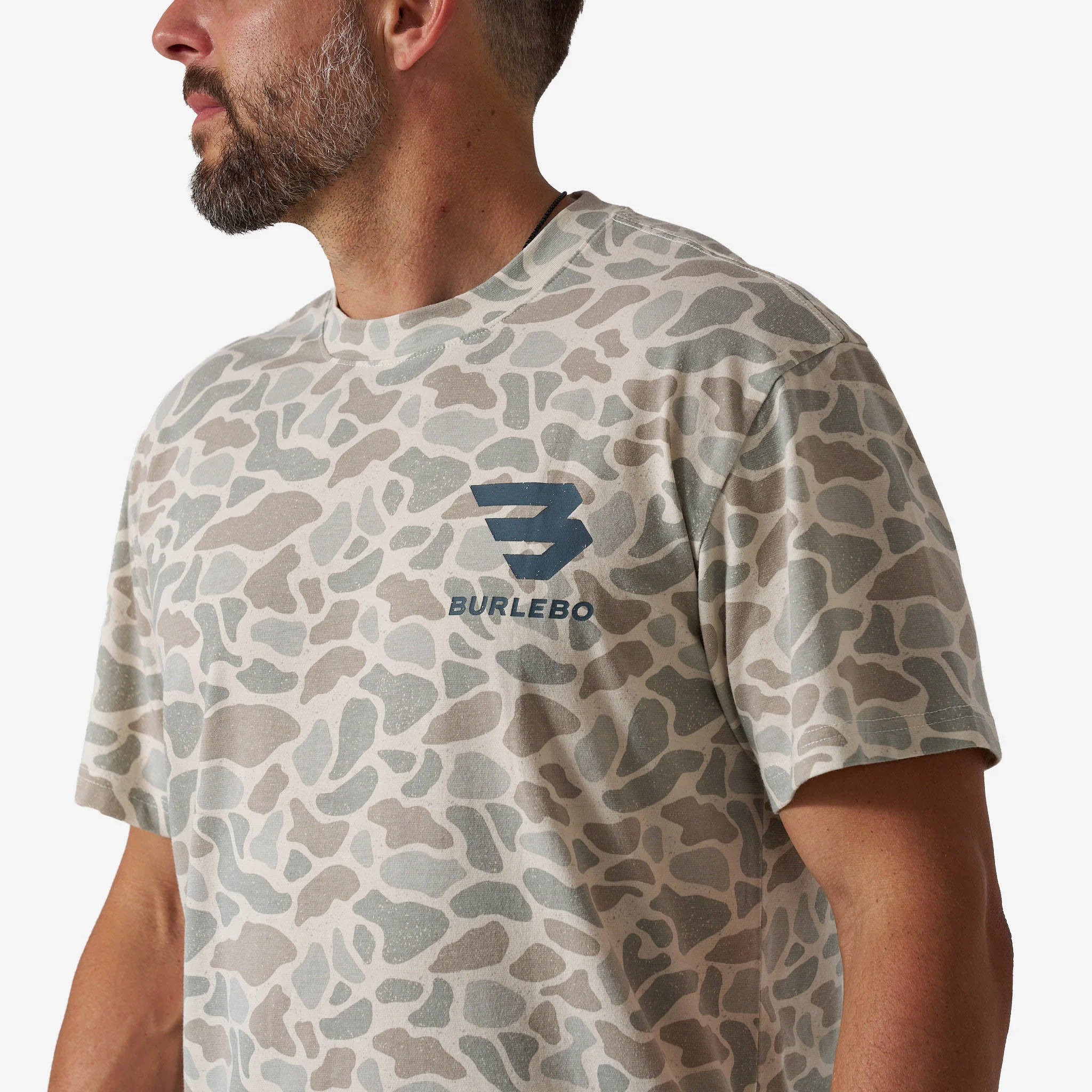 Vintage Washed Tee - God's Glory - Classic Deer Camo - Image 3