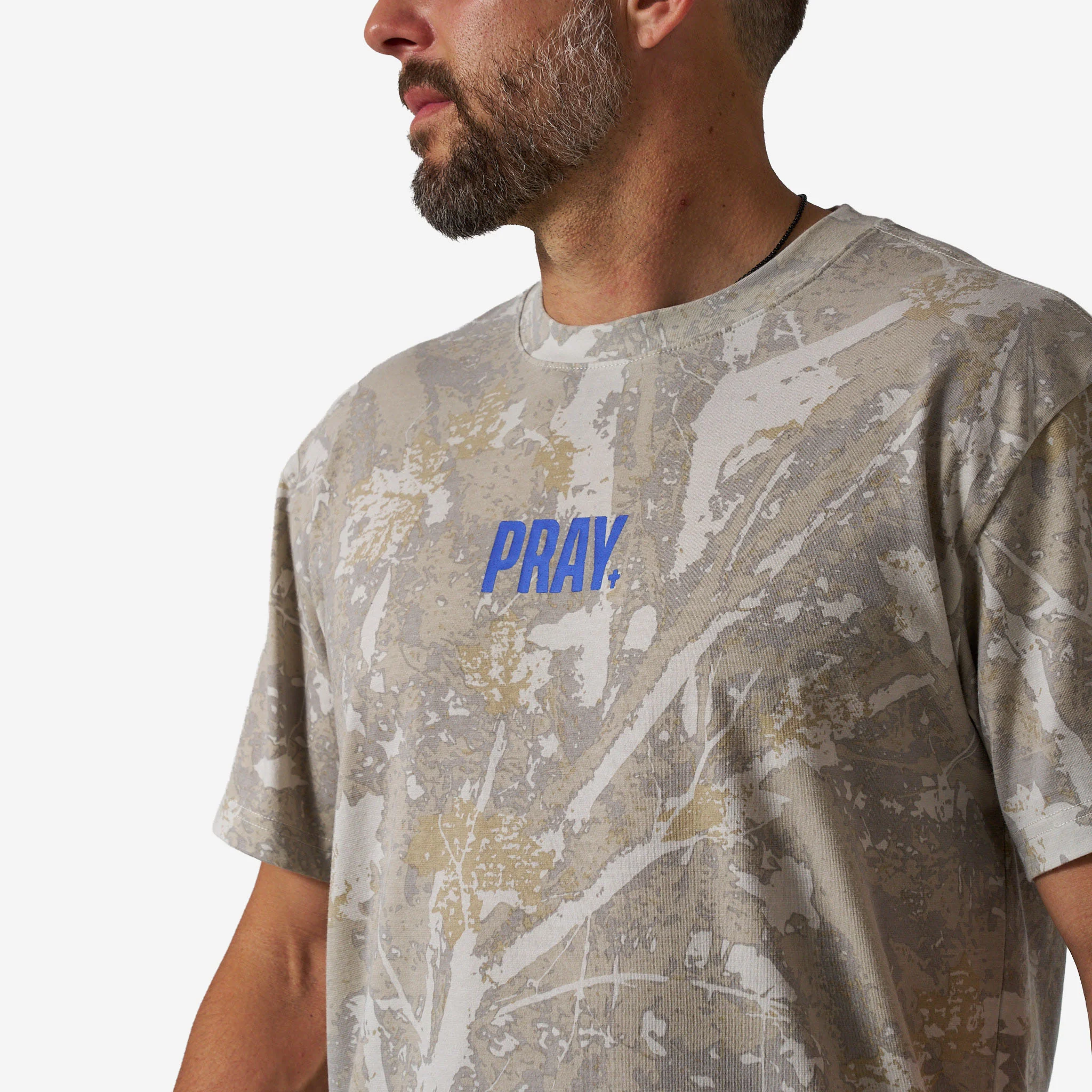 Vintage Washed Tee - PRAY - Drifter Camo - Image 3