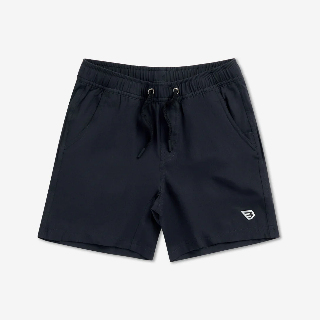 Youth Athletic Short - Heather Black - Retro Duck Camo Liner - Image 5