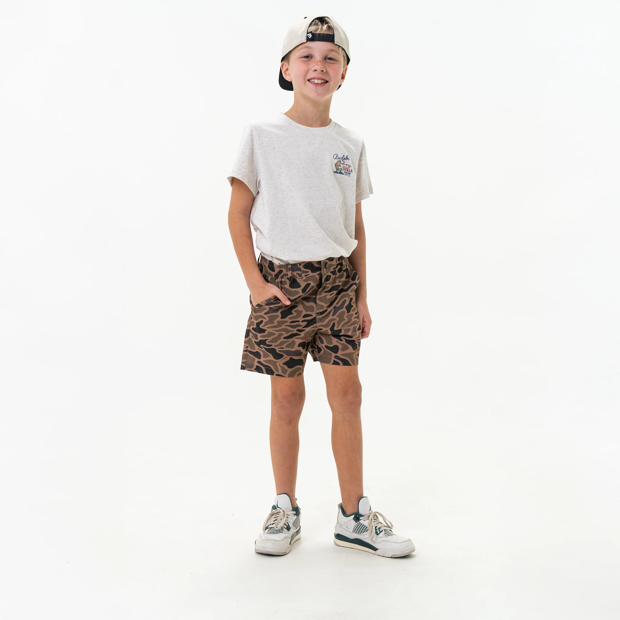 Youth Everyday Short - Gauge Camo - Black Pocket - Image 2