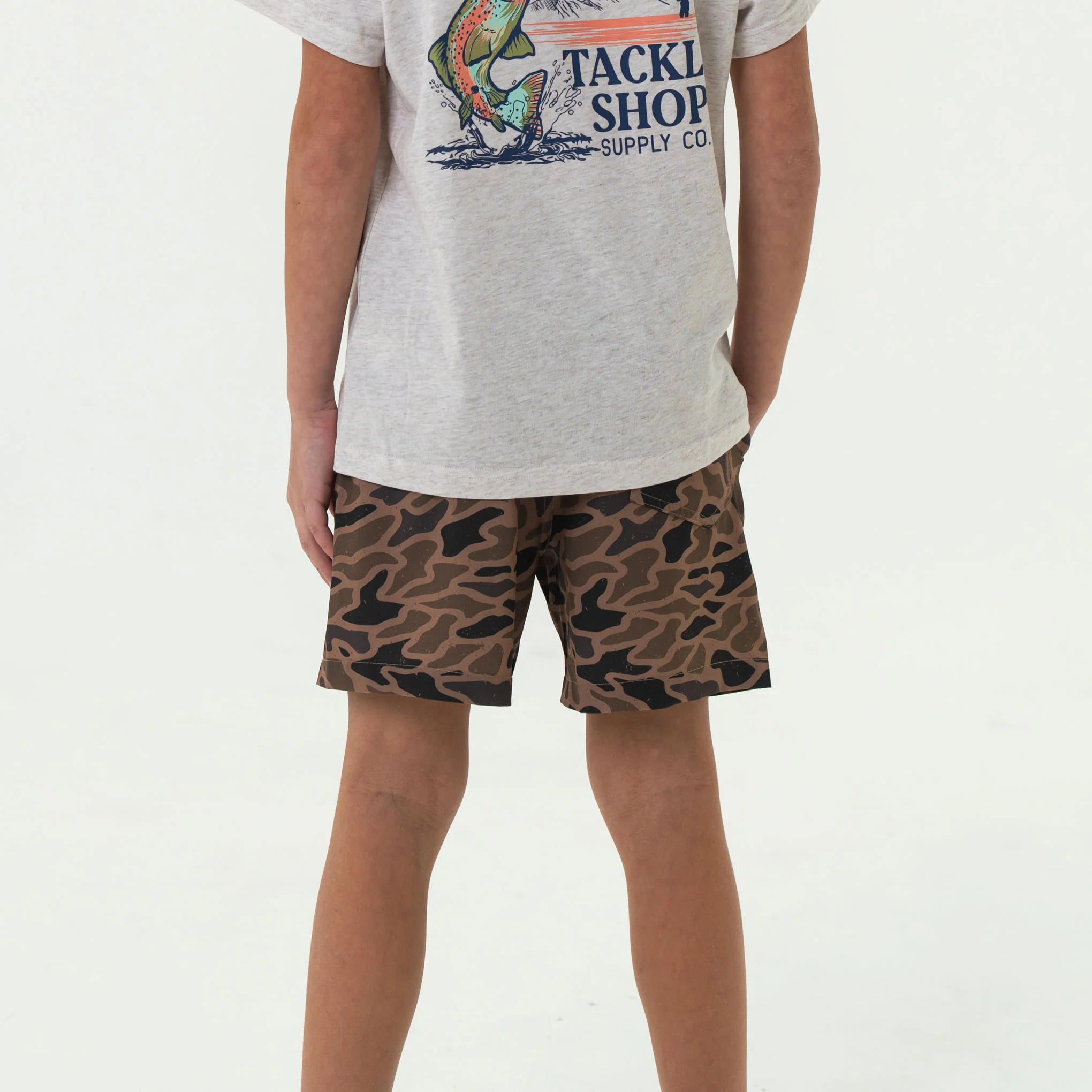 Youth Everyday Short - Gauge Camo - Black Pocket - Image 3