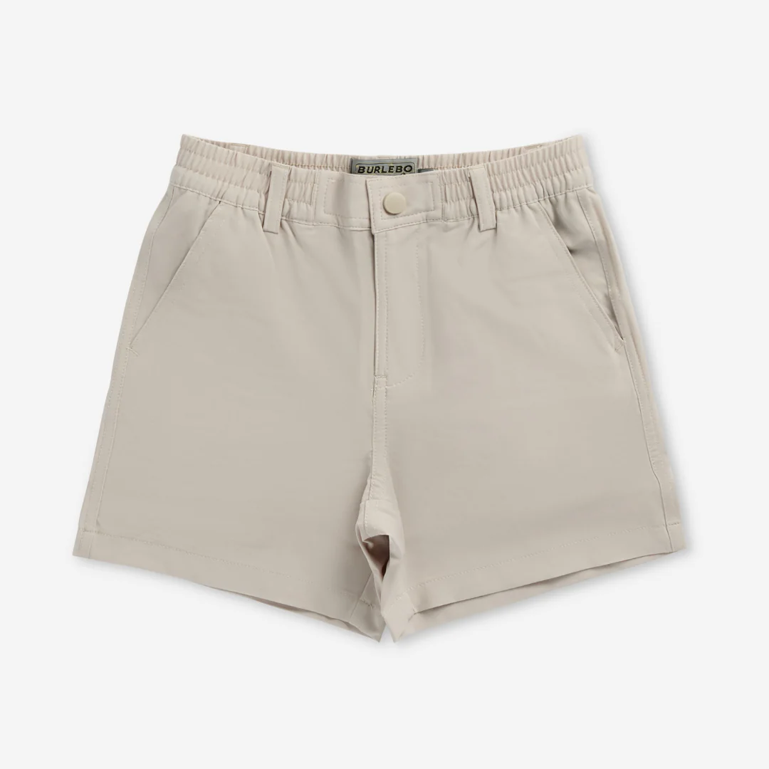 Youth Everyday Short - Light Khaki - American Flag Pocket - Image 6