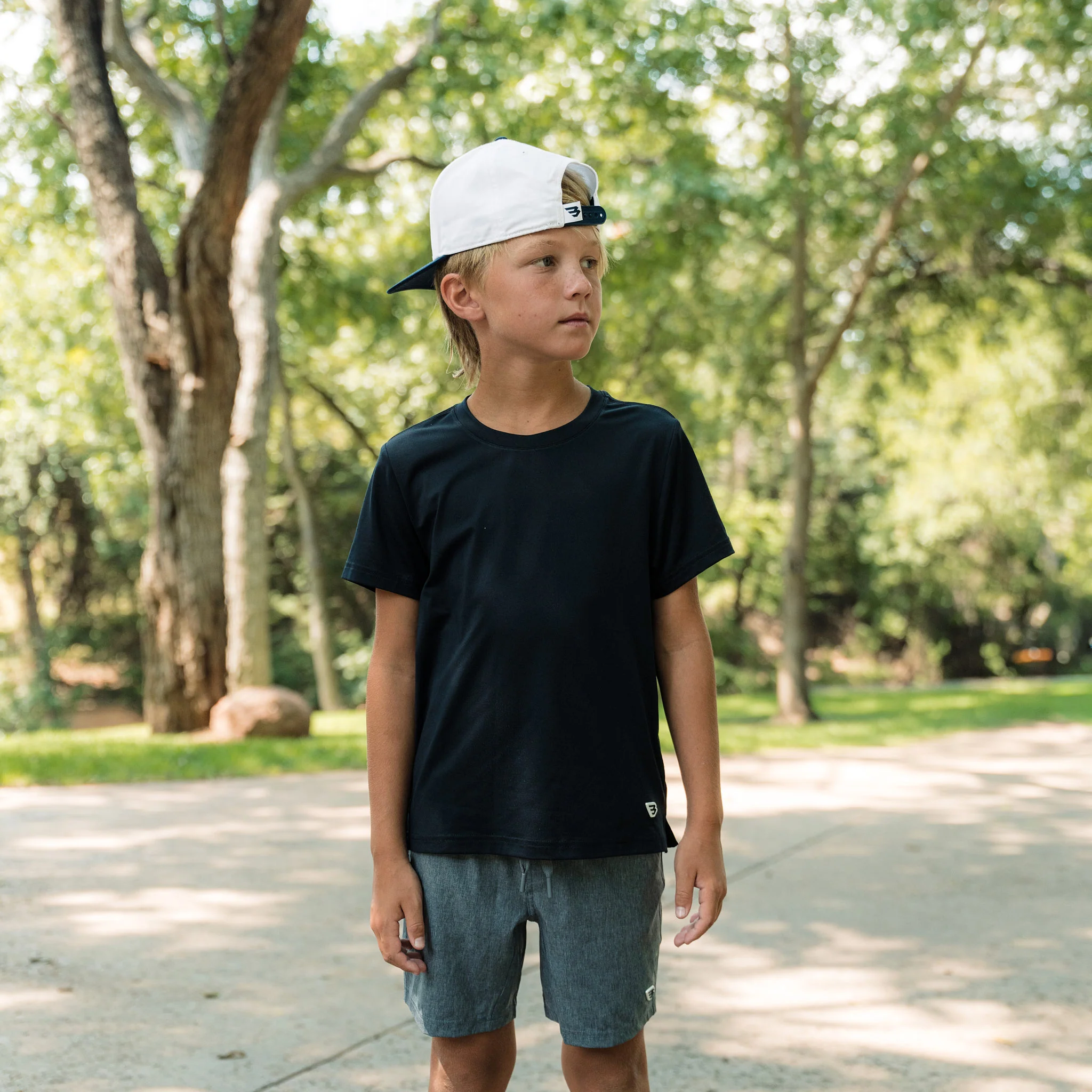 Youth Go To Tee - Black - Image 2