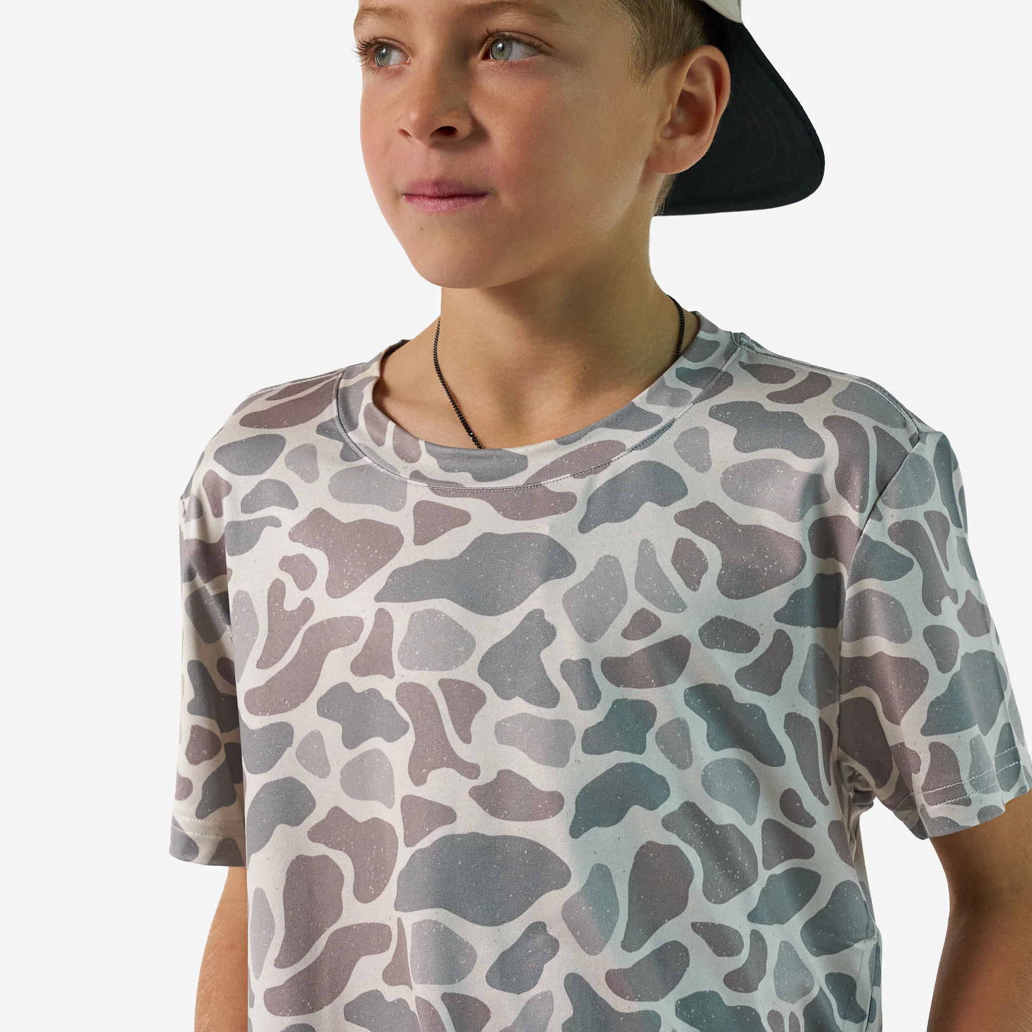 Youth Go To Tee - Classic Deer Camo - Image 3