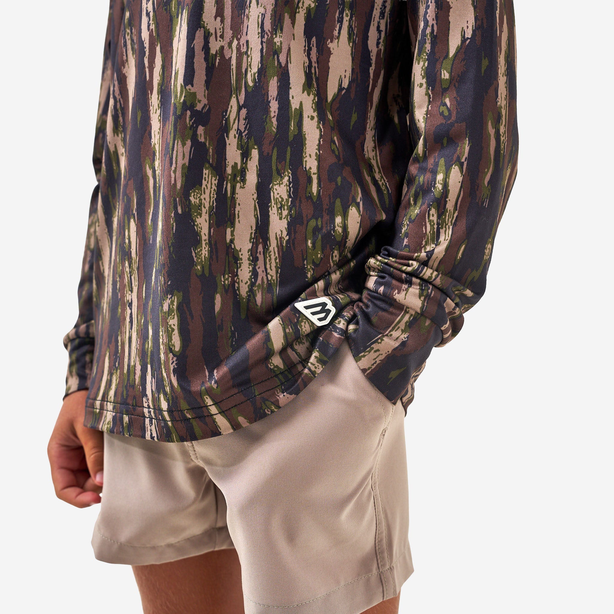 Youth Performance Hoodie - Midland Camo - Image 3