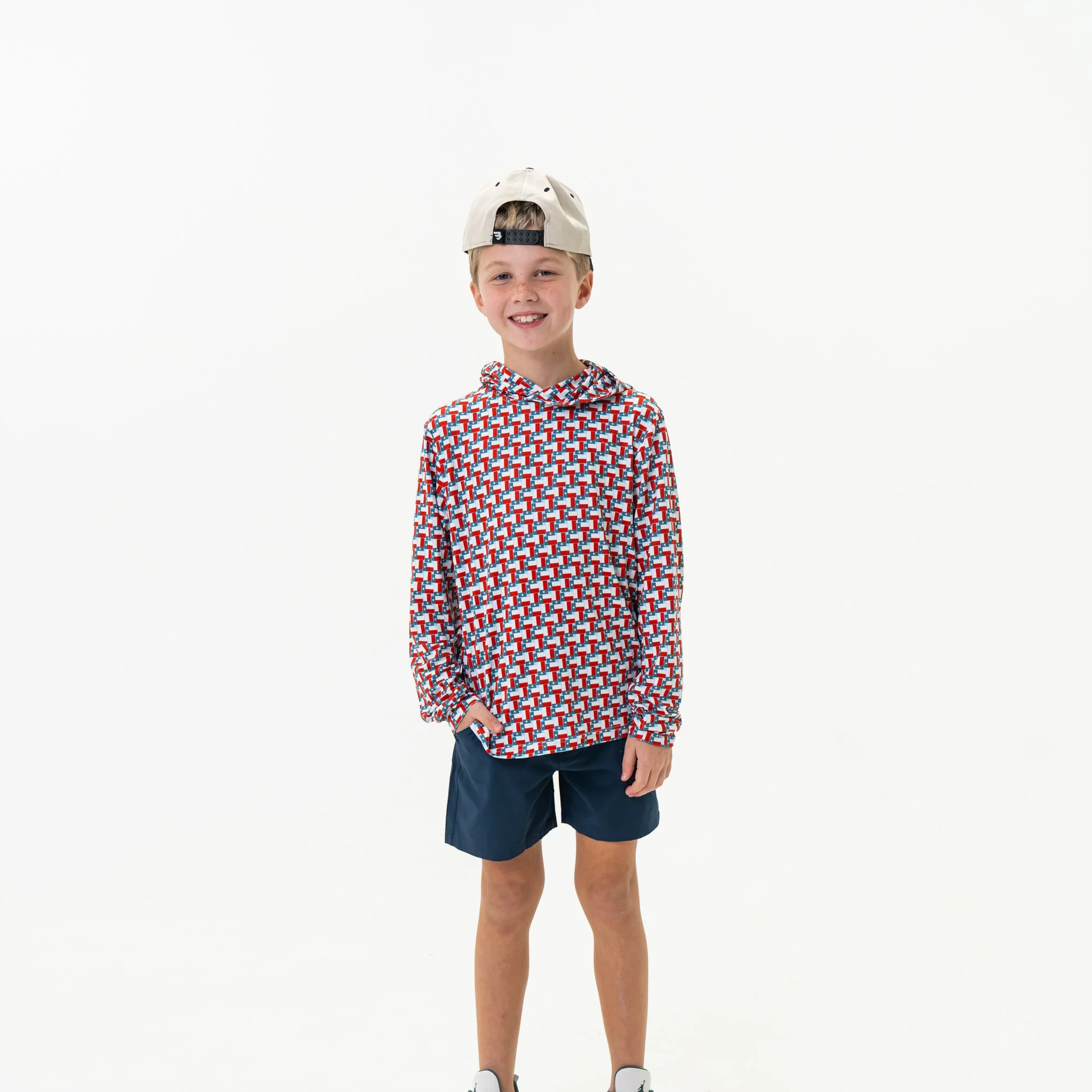 Youth Performance Hoodie - Texas Flag - Image 5